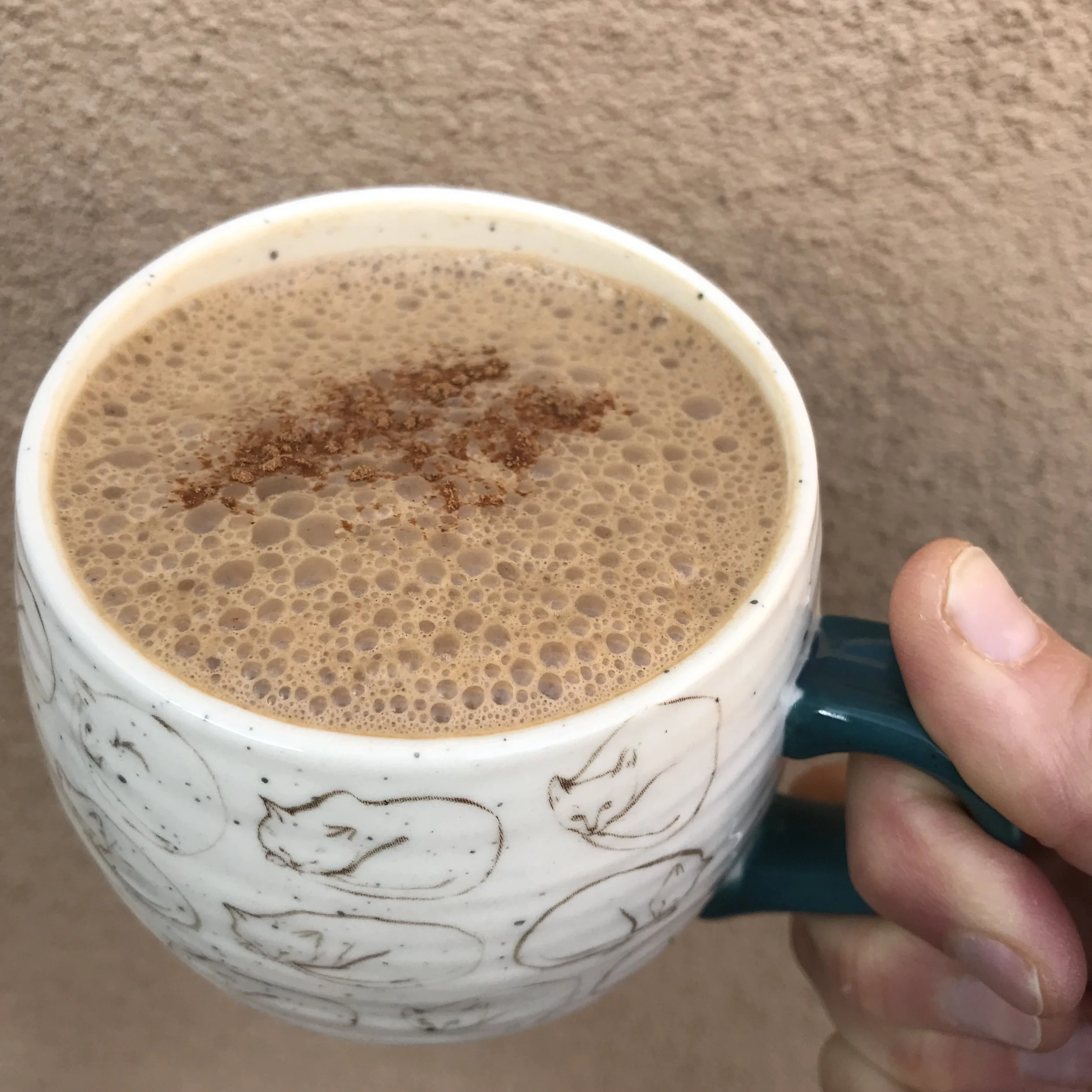 Coffeeless Maca Mocha