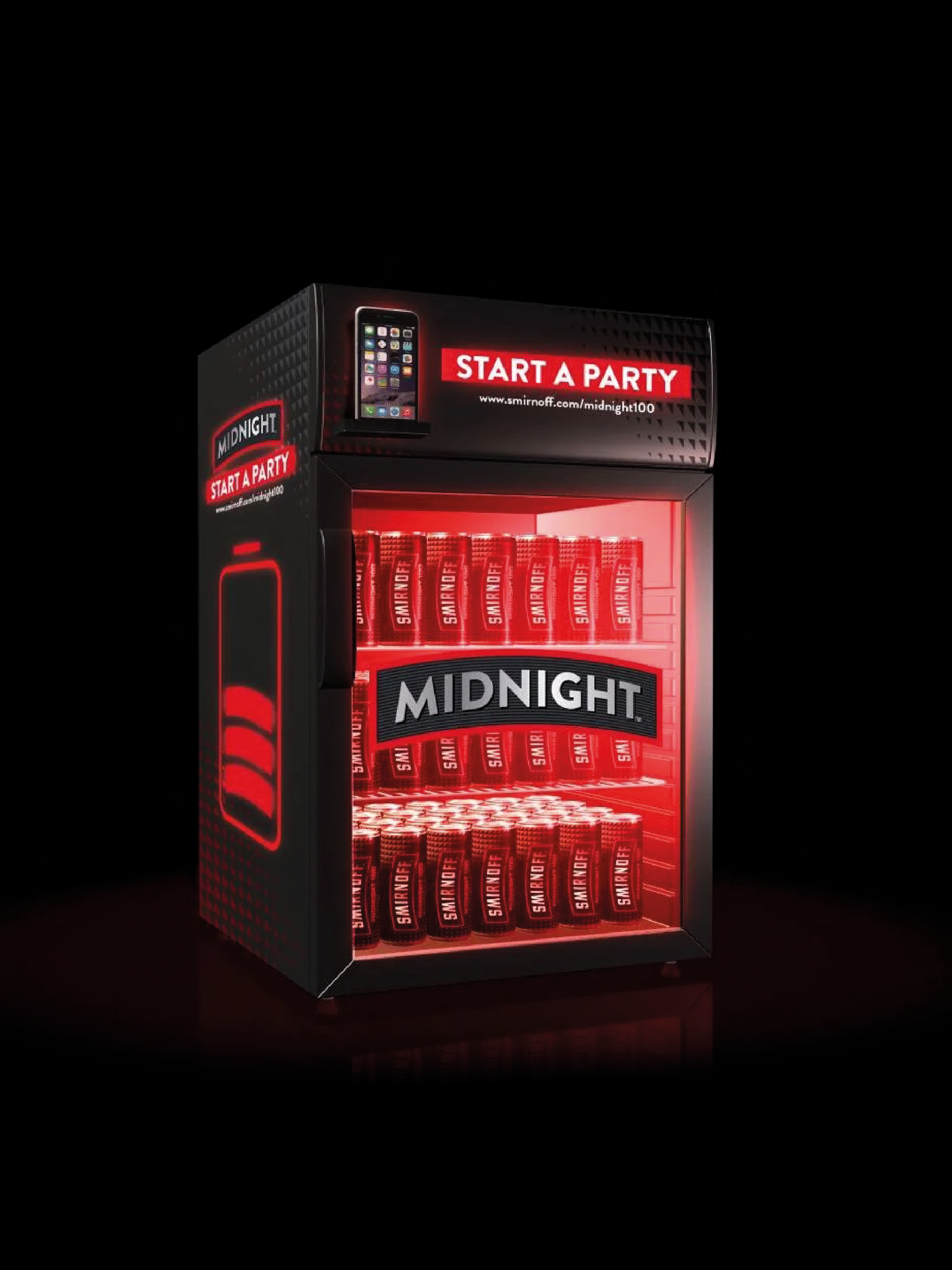 SMIRNOFF Midnight 100