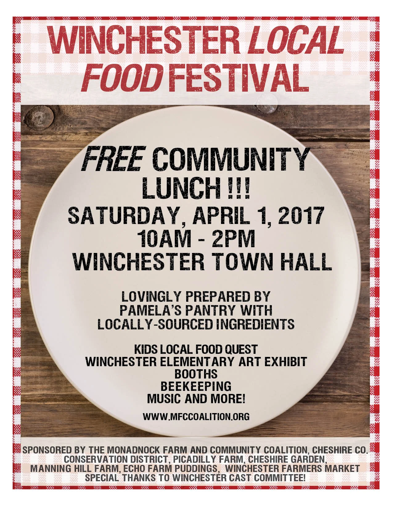 Winchester Celebration Of Local Food Monadnock Farm And