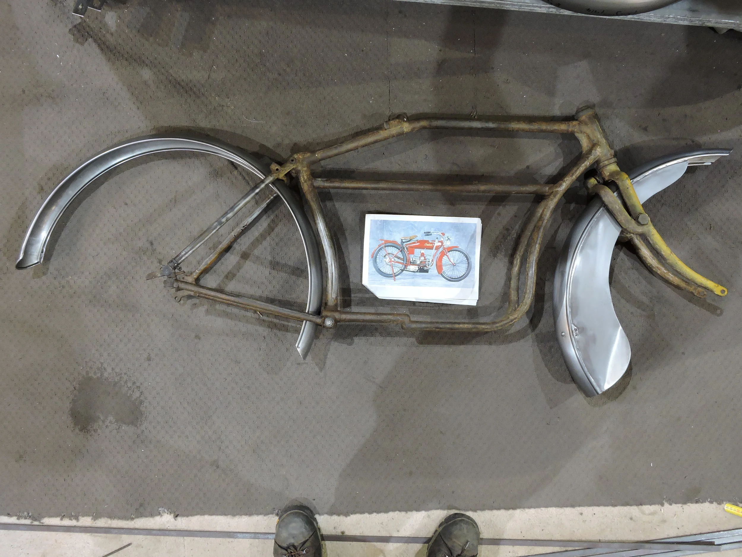 Indian Model O 1918 Front #15-1
