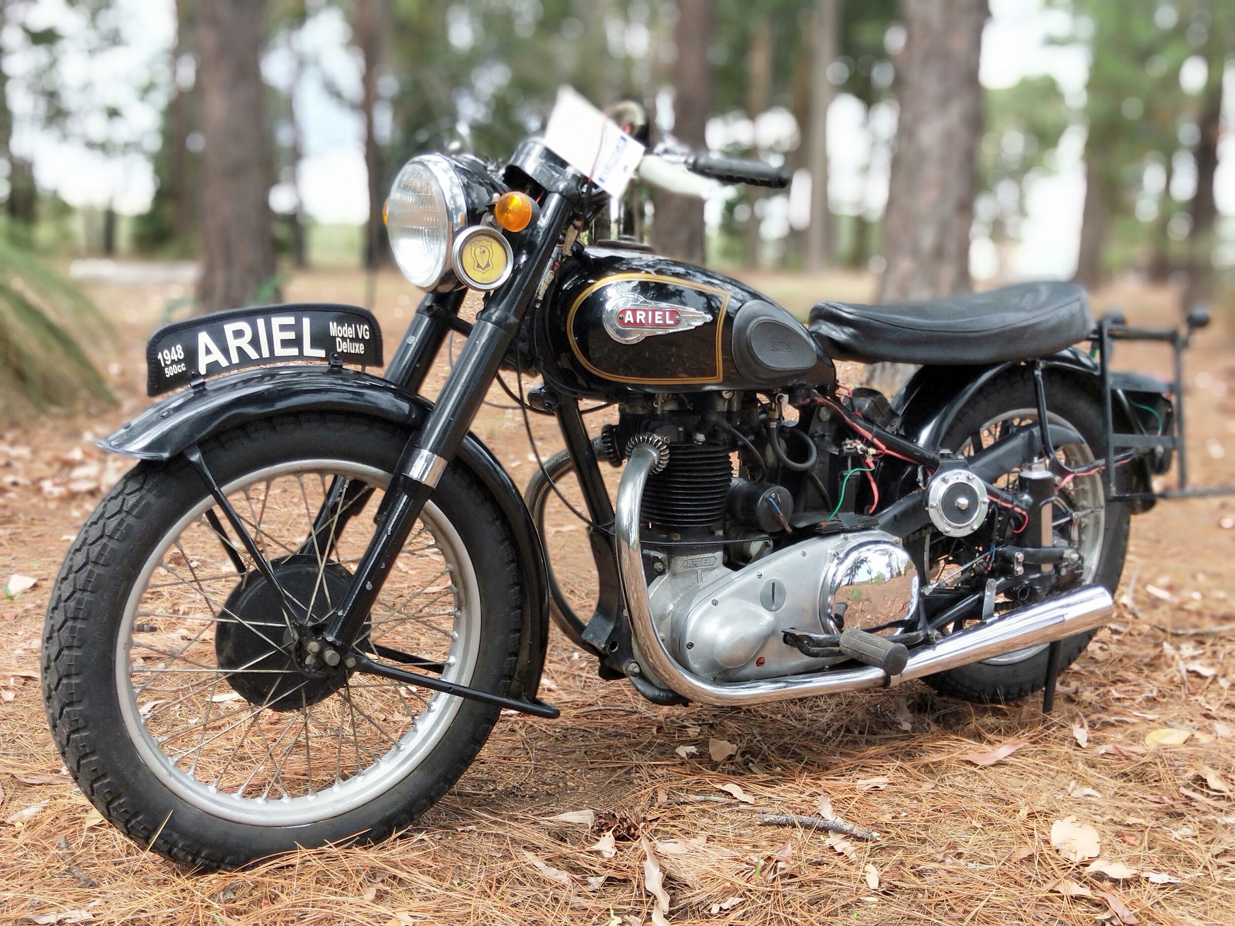 12 Ariel 1948 VG De Luxe 500cc OHV Twin Port single (3).jpg