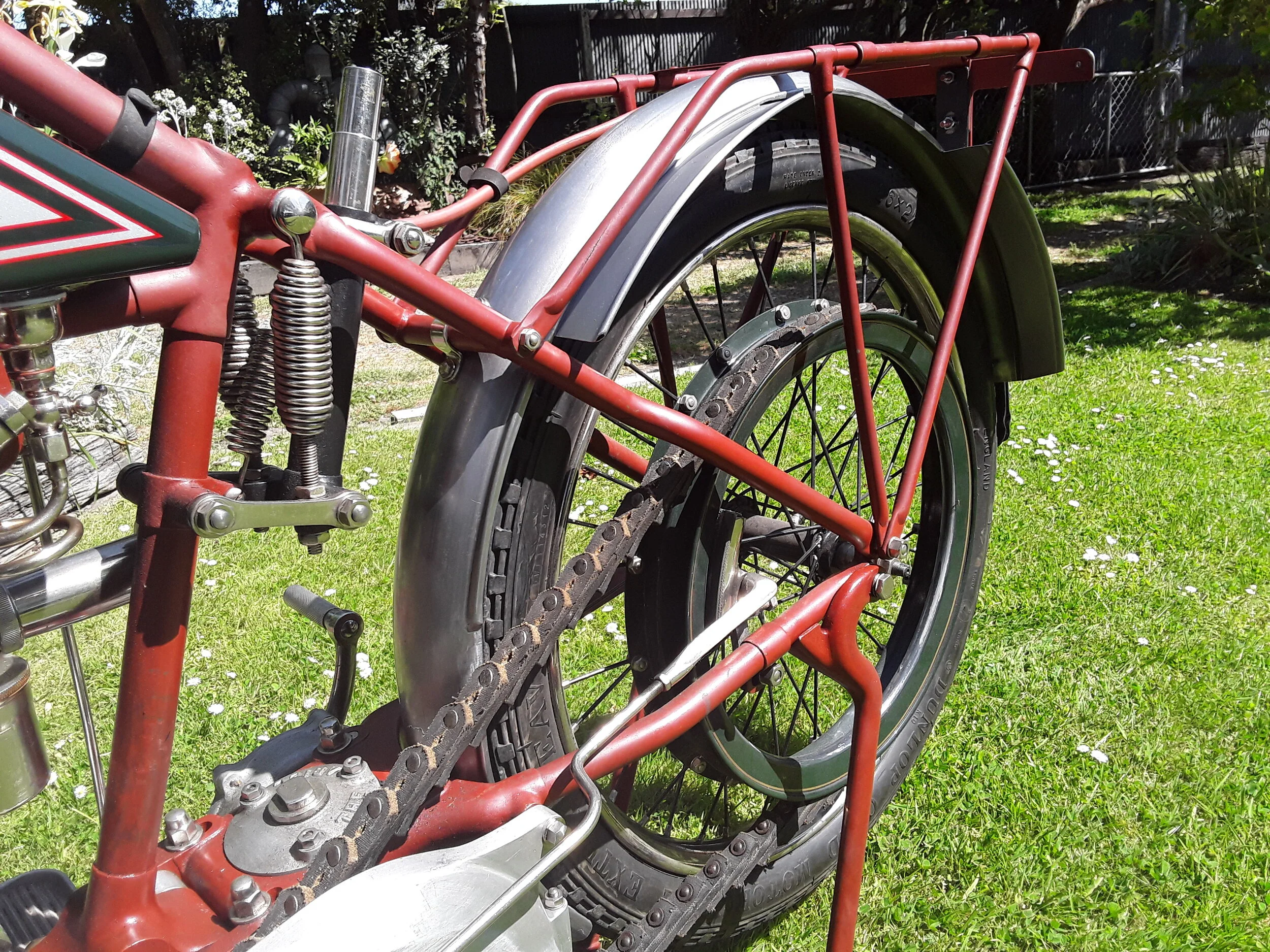 Ariel  Veteran 1914 Rear #38-1