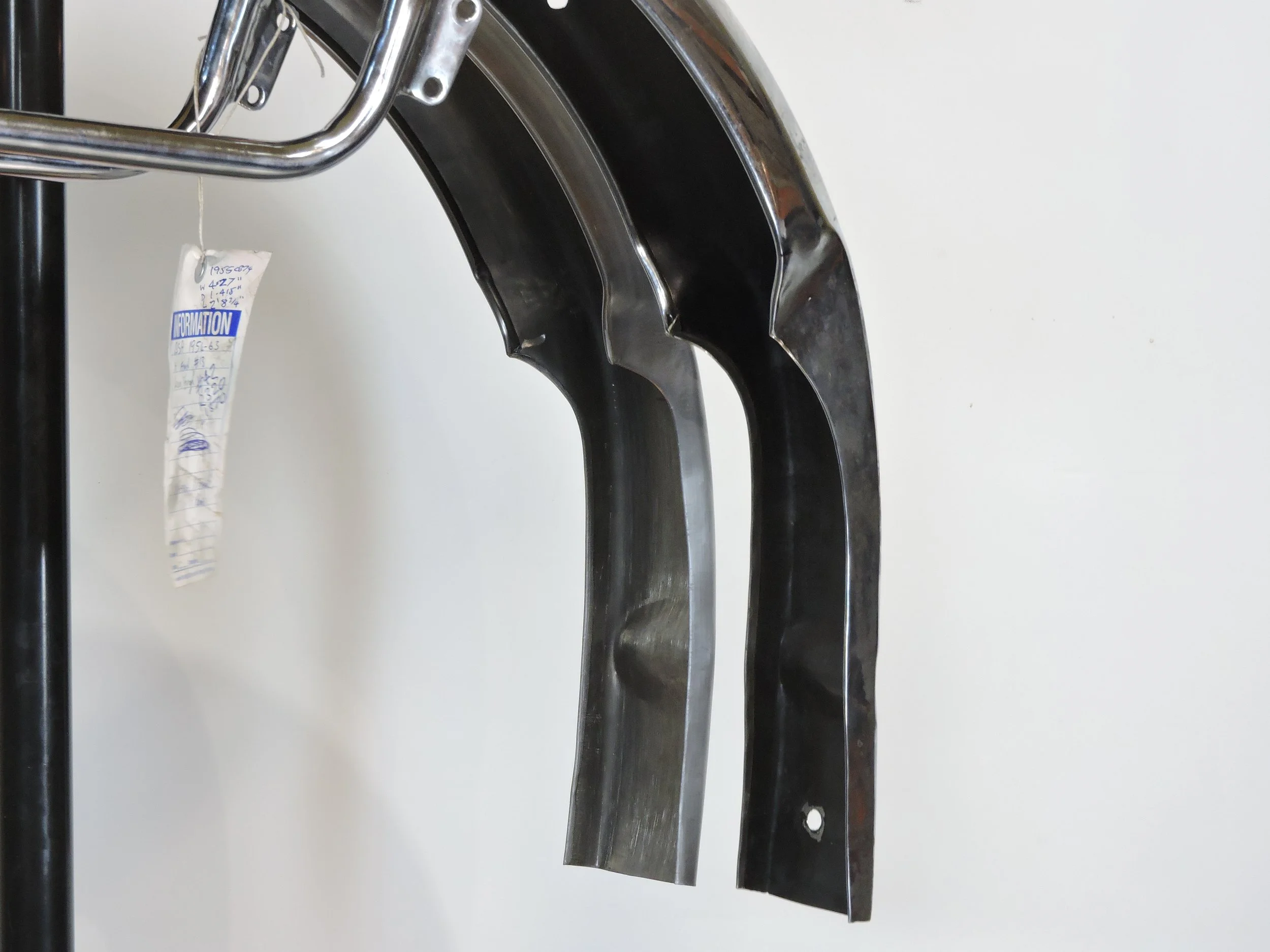 Vintage Steel — BSA Goldstar Street Rear 423