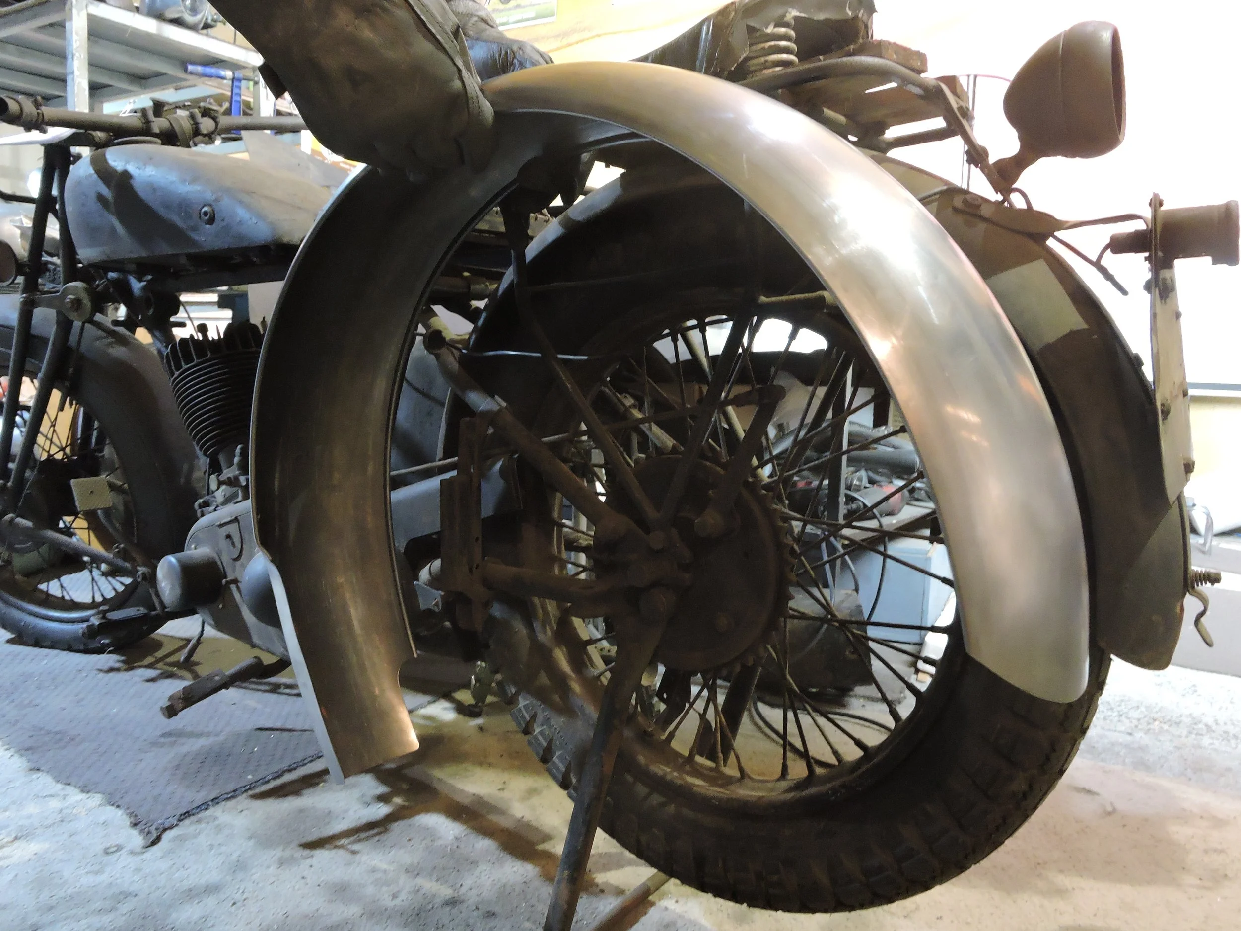 AJS 1929/30 Rear #46-2W