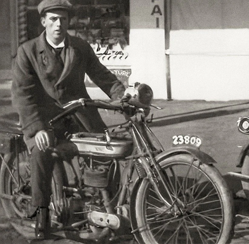 Norton 1922 16H Front #16-1