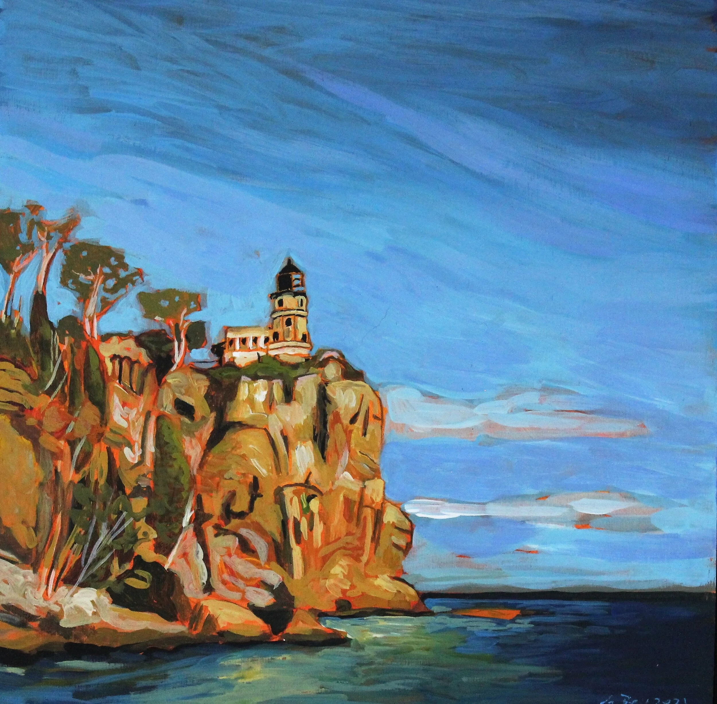 Up North Split Rock 2 Unframed.JPG