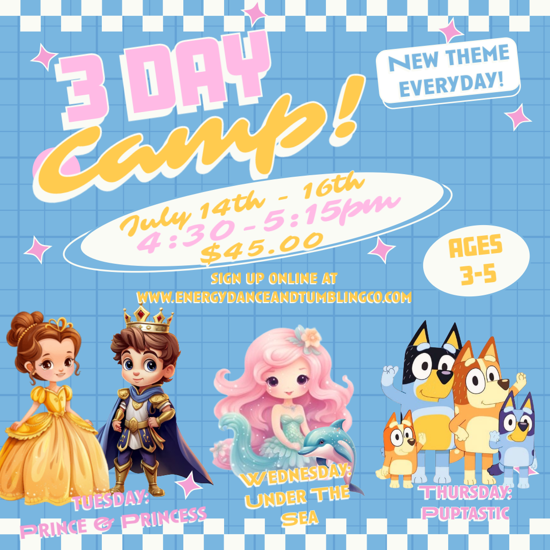 3 Day Camp!