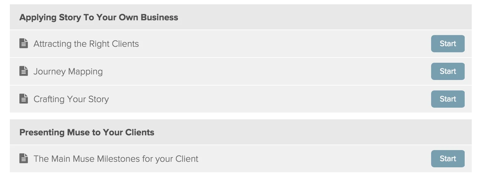 The Business Side of Muse navigation