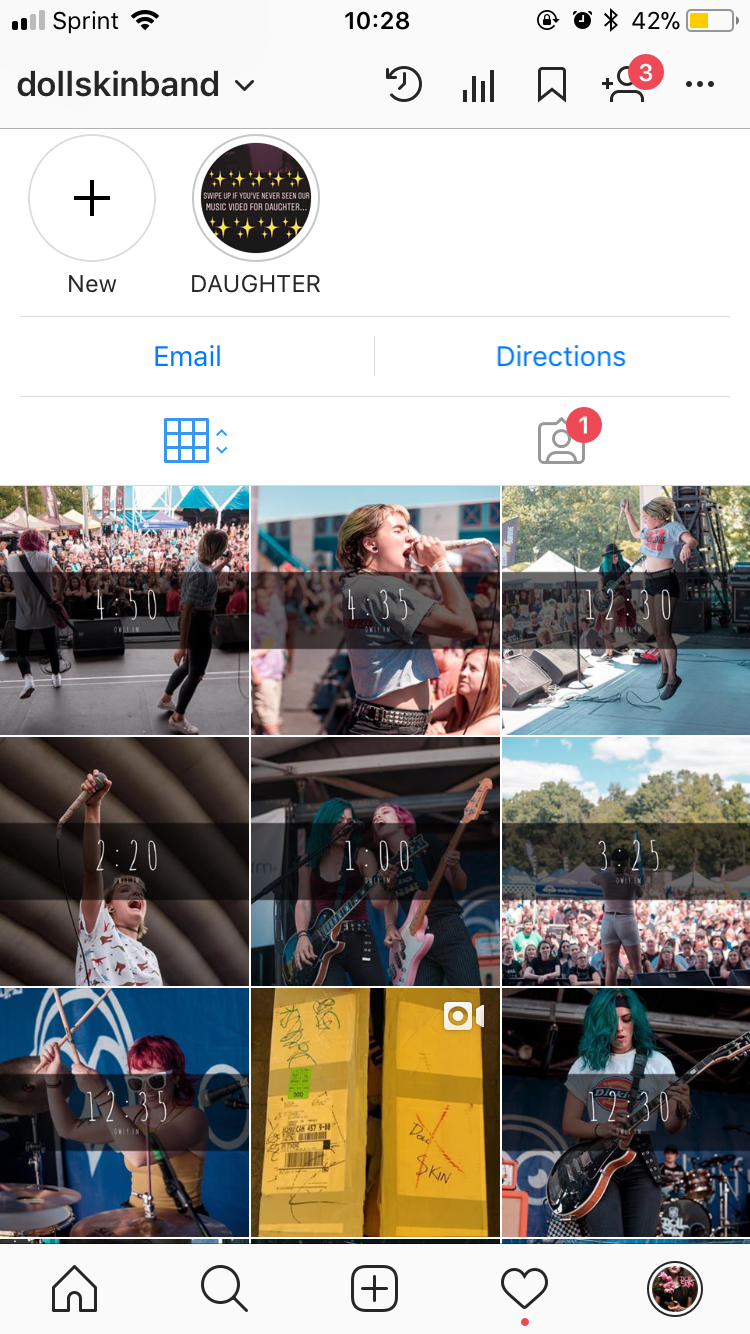 Social Media for Doll Skin