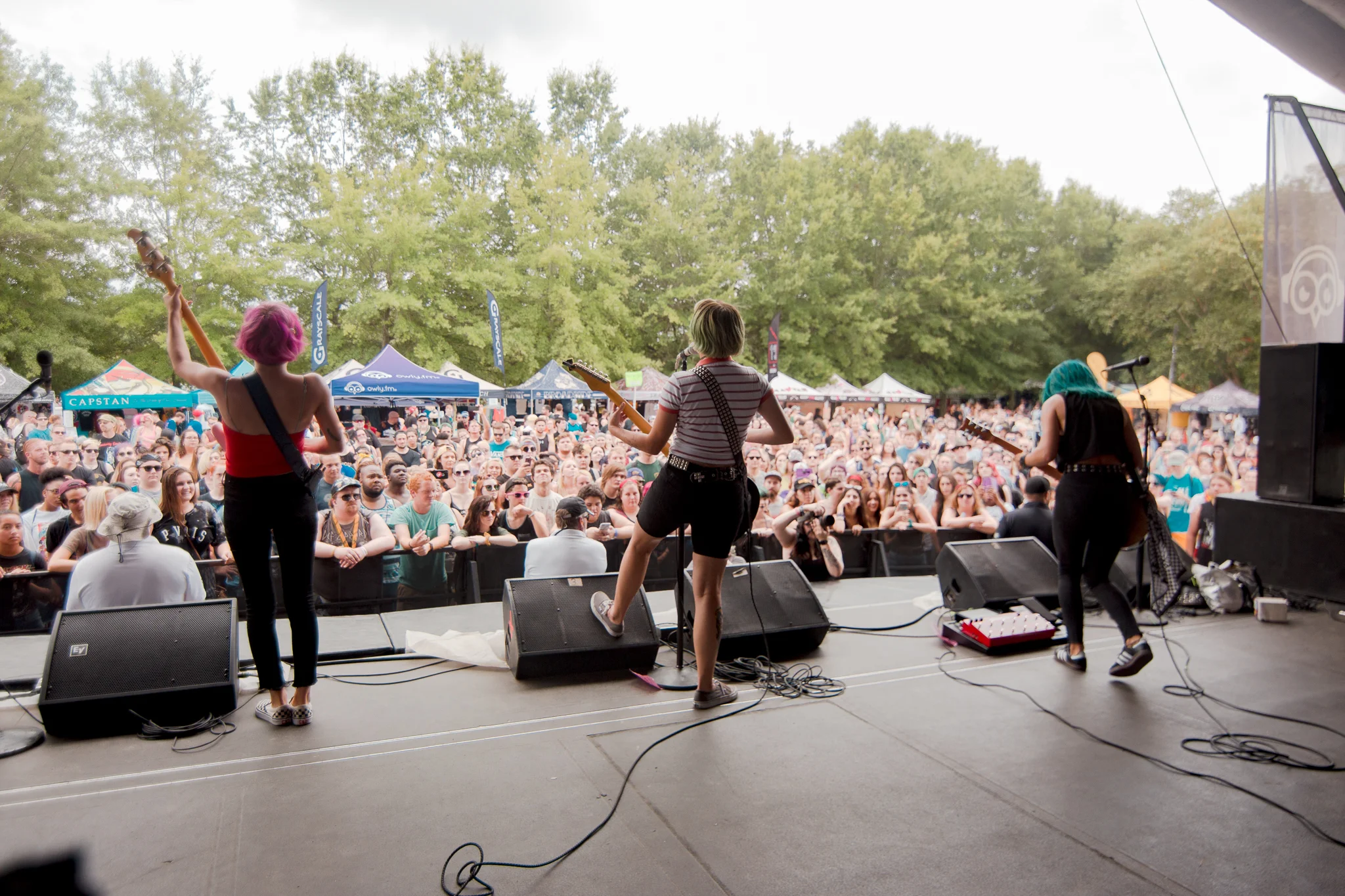 Doll Skin - Vans Warped Tour - Virginia Beach, VA This is a favorite of mine because when I was younger and dreamed of being on a tour like Warped Tour with a band as their photographer, this is the type of shot I imagined being able to take. This was an incredible day for the band, and looking back it just makes me feel super thankful for the opportunity that I got to document them.