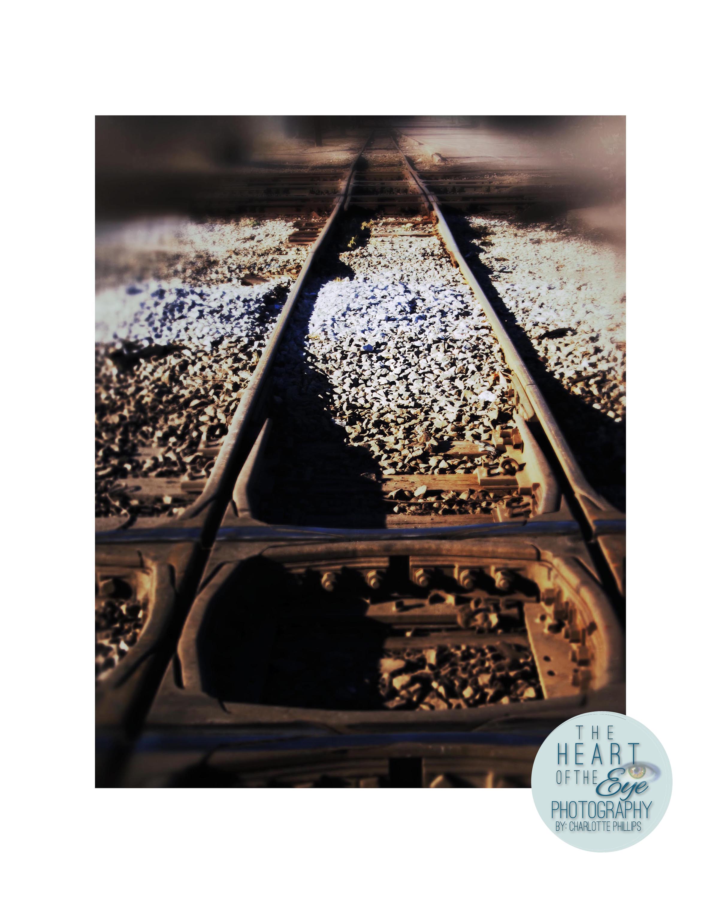 Old Vintage Railroad Tracks, Sloss Furnace Railroad Tracks