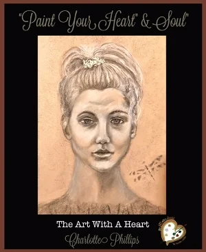 This is the first time I have ever used charcoals and tinted paper. I found the charcoal most forgiving and I look forward to doing more portraits in the near future. It is not easy to face my fears within to make art. If I am blocked in anyway I cannot coax myself into facing my fears and letting go so I can create. Art always takes me on a journey within, a healing journey. It can be quite scary to visit these places I didn't even know existed. I see the sadness in her eyes.