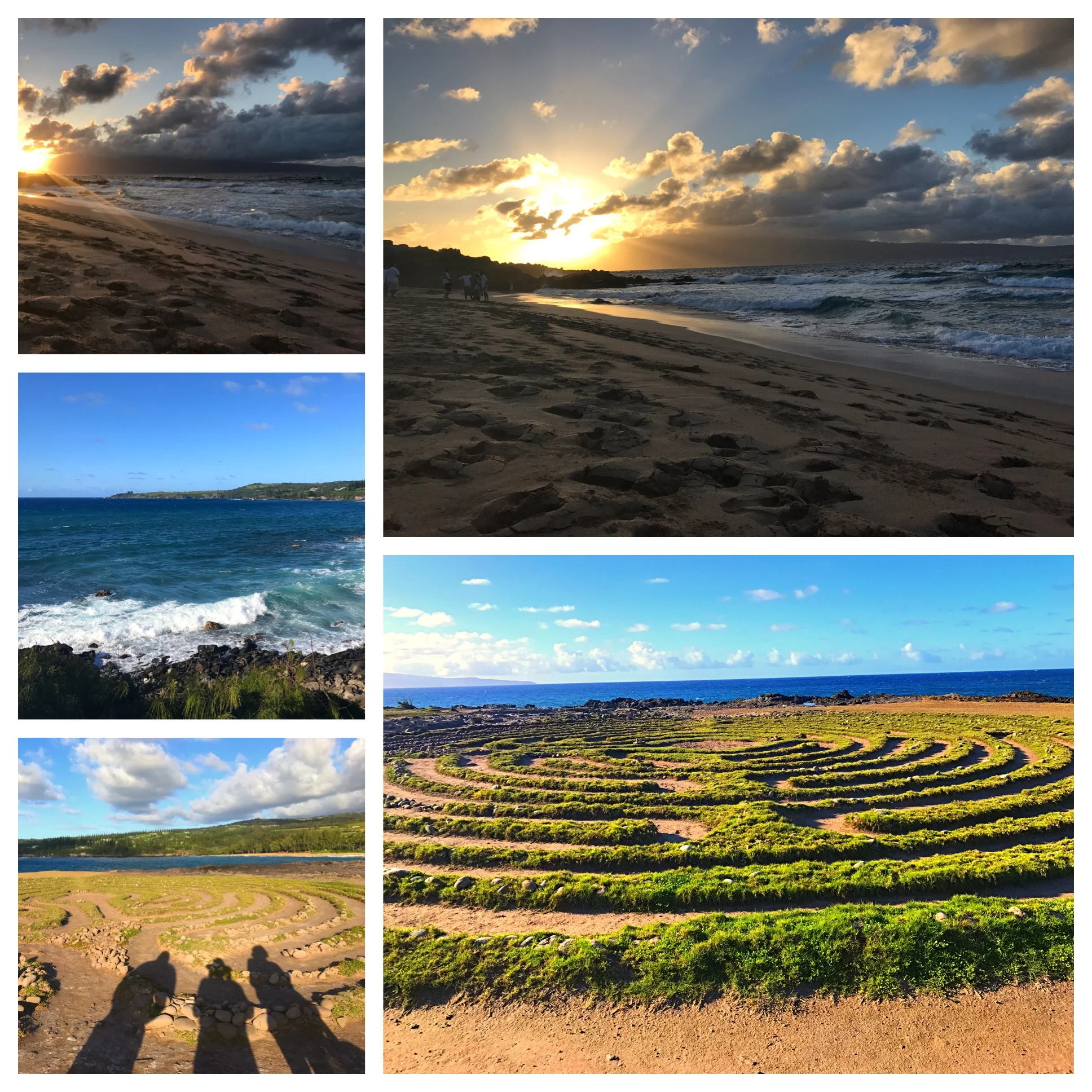 Beautiful spiritual moments in Maui. 