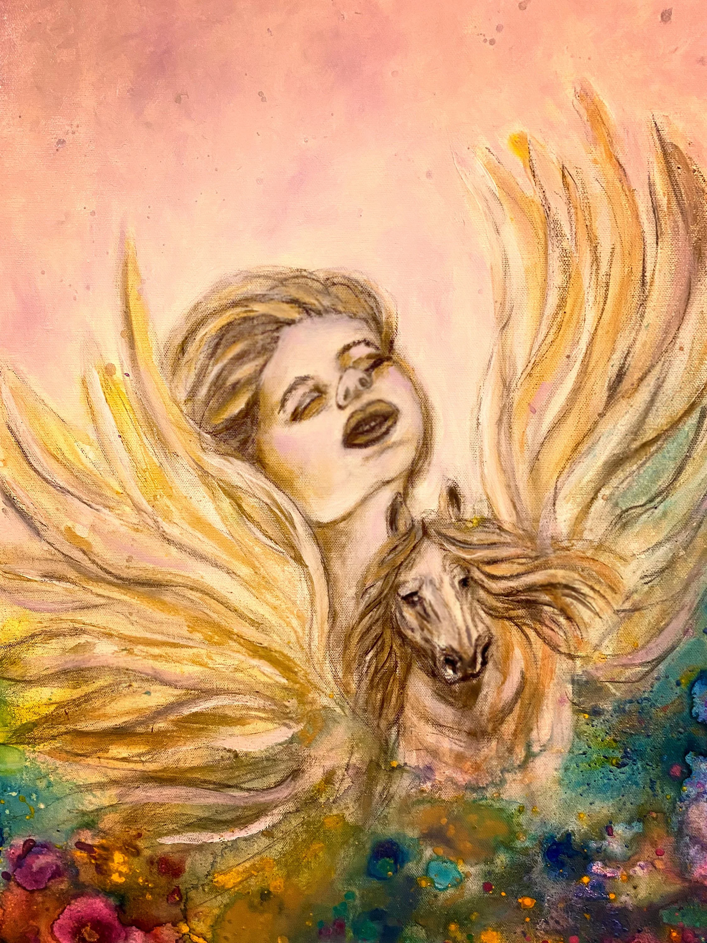 We are free When we remember to just be. I am you And You are me.