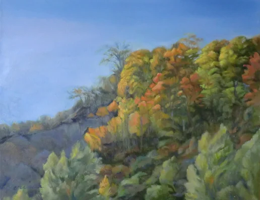 Scarborough Bluffs in Fall #5