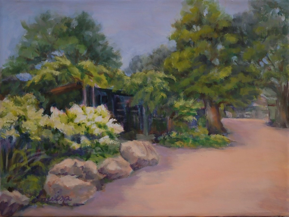 In Front of the Arbor - Edwards Gardens