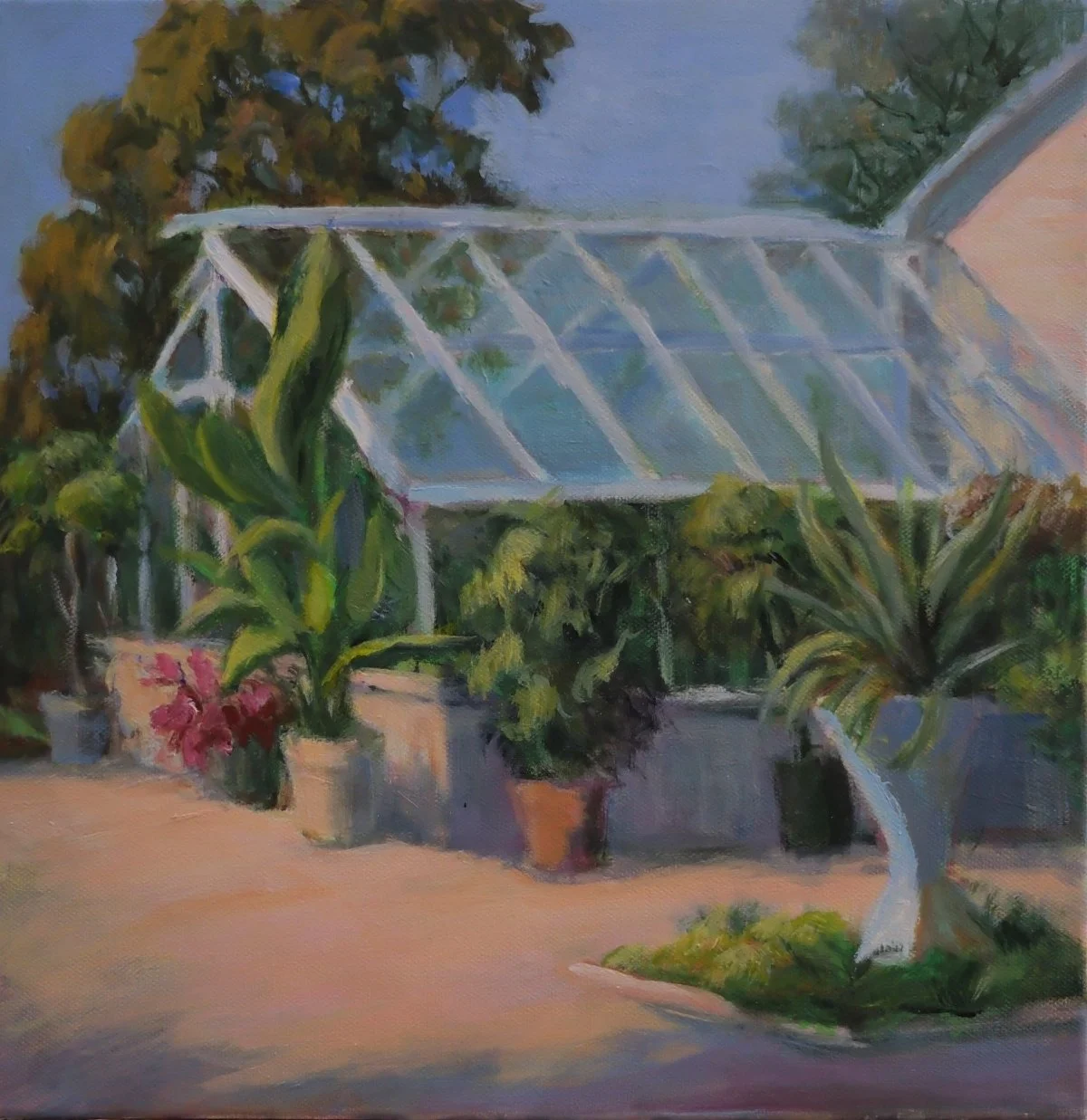 Outside the Greenhouse - Edwards Gardens