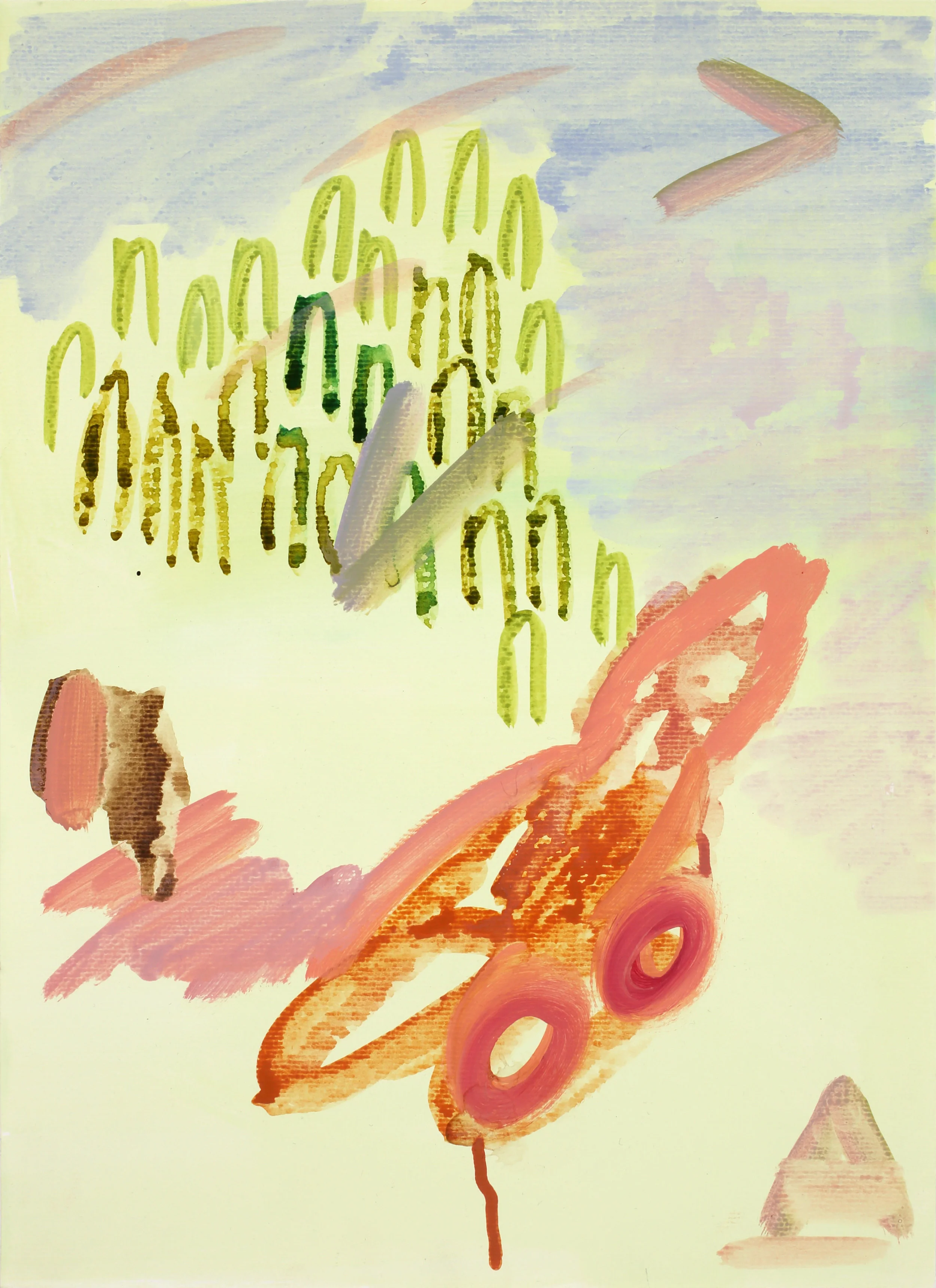 Haedam River (V/P #125) 2019, Watercolour on paper, 40.7x29.7cm