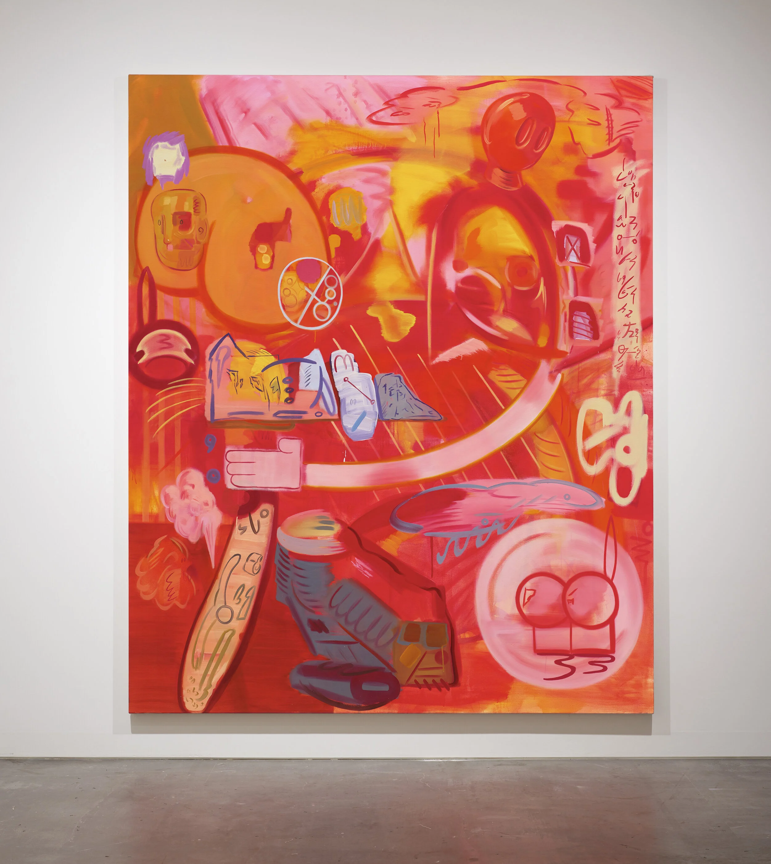 Picture 3 2020, Oil on canvas, 280x230cm