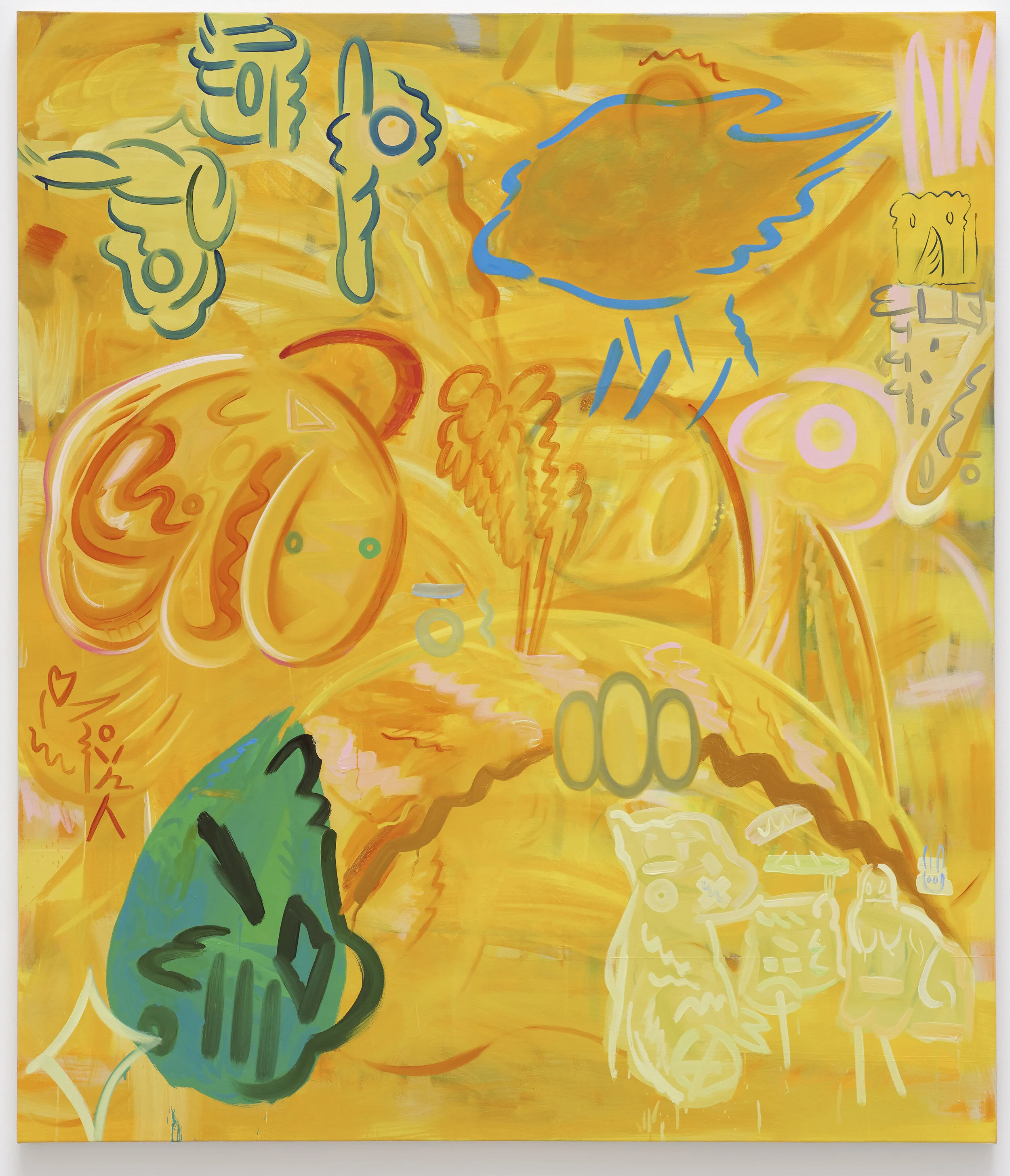 Picture 11 2020, Oil on canvas, 185x160cm