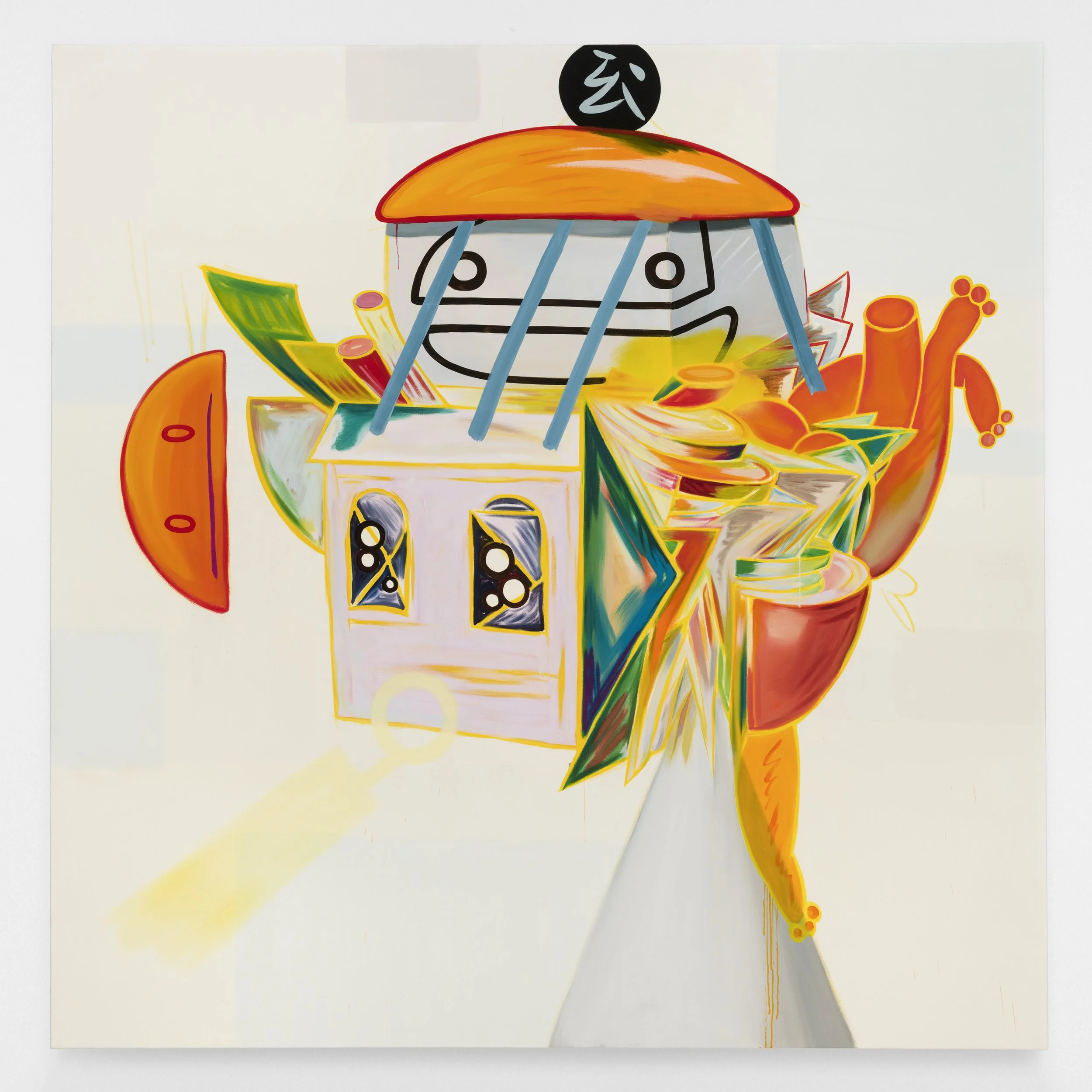 A pretty face 2018, Oil on canvas, 200x200cm