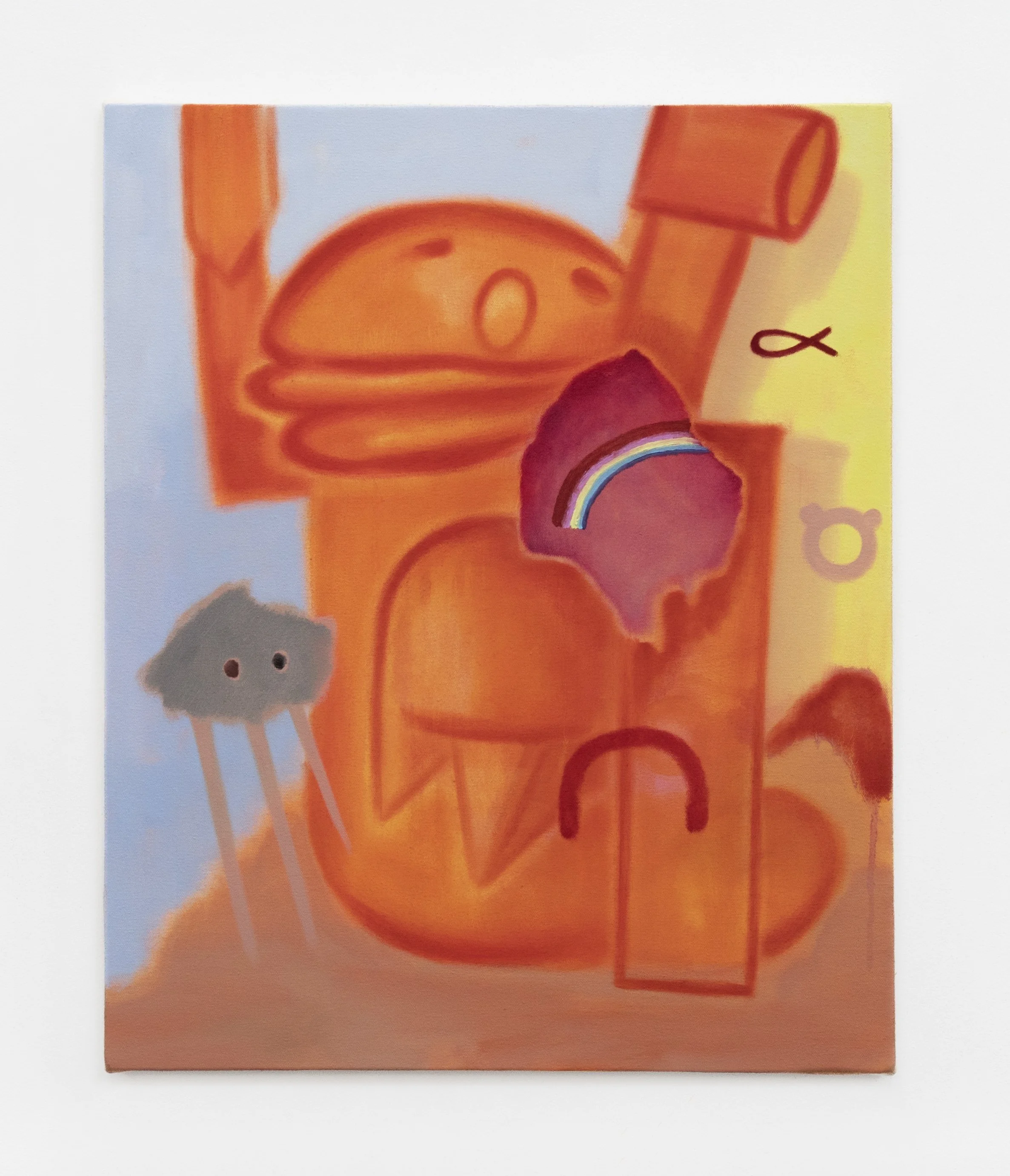 3:15 2024, Oil on canvas, 65.1x53cm