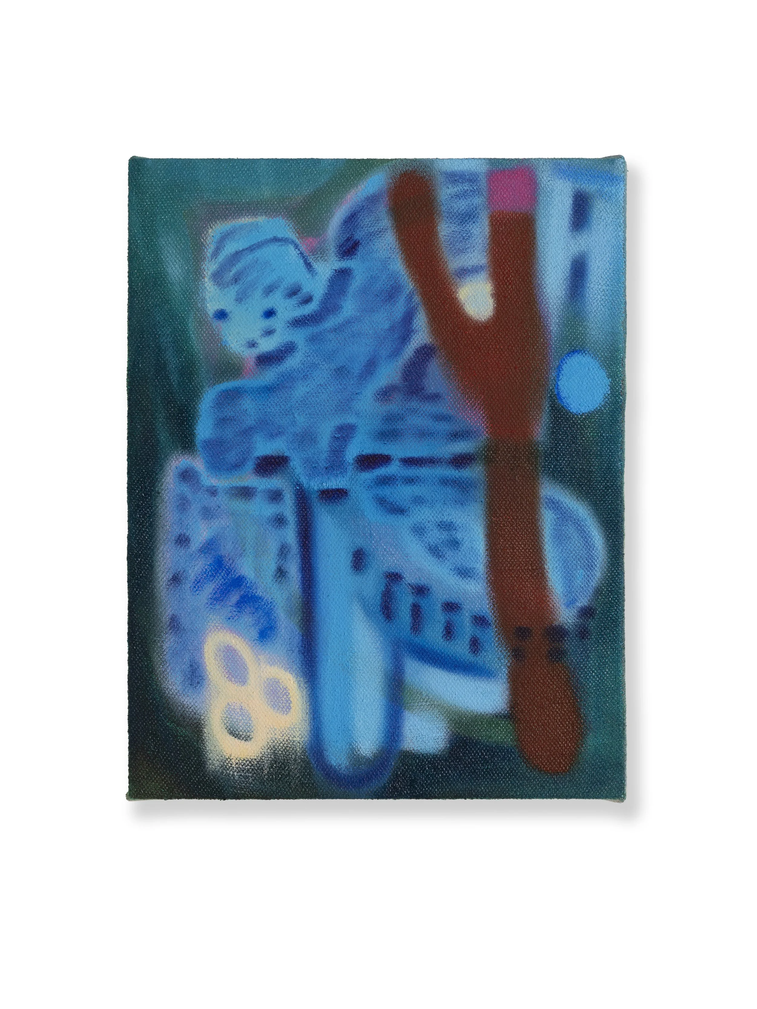 Saeng-Hwal 2025, Oil on hemp, 40.9x31.8cm