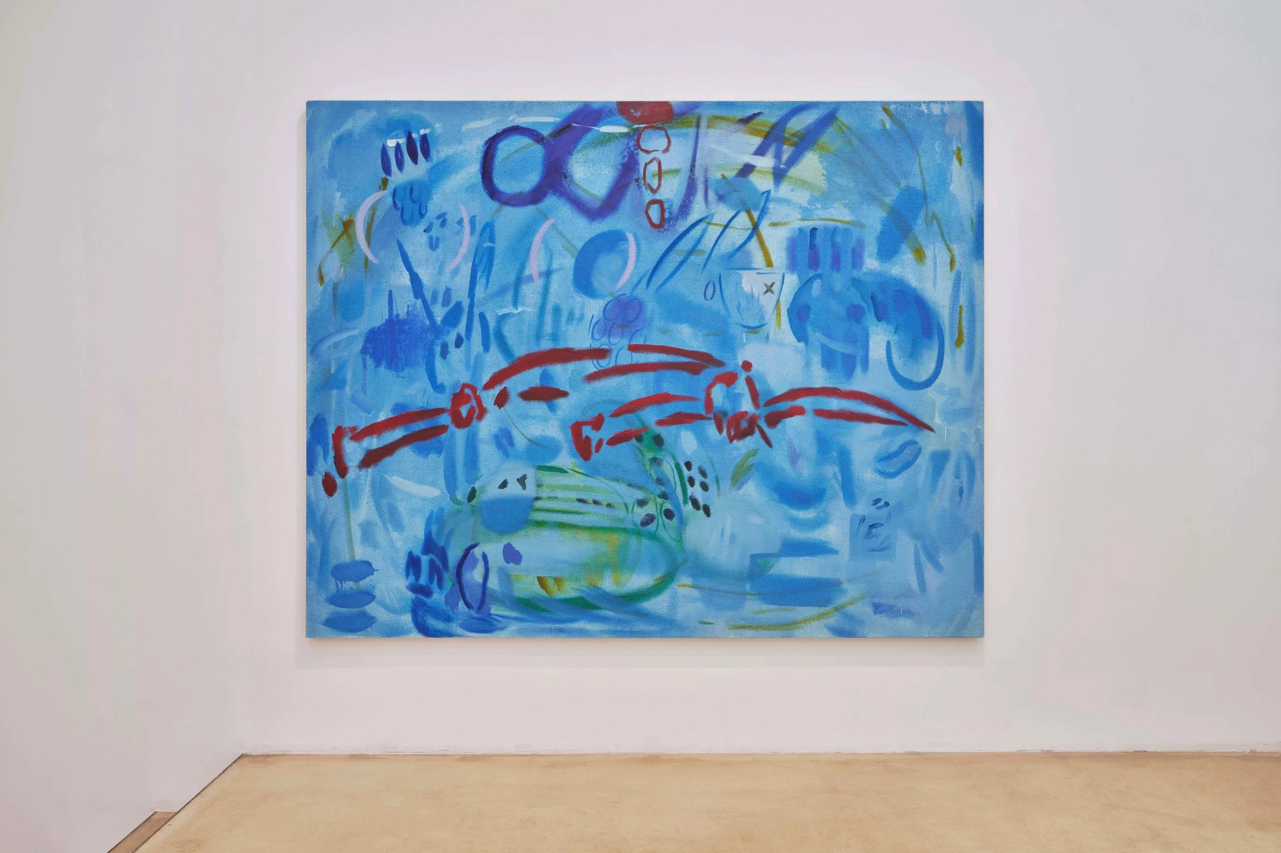 Installation view from 《환상 한 조각 Fantavision》 at One and J. Gallery, 2021