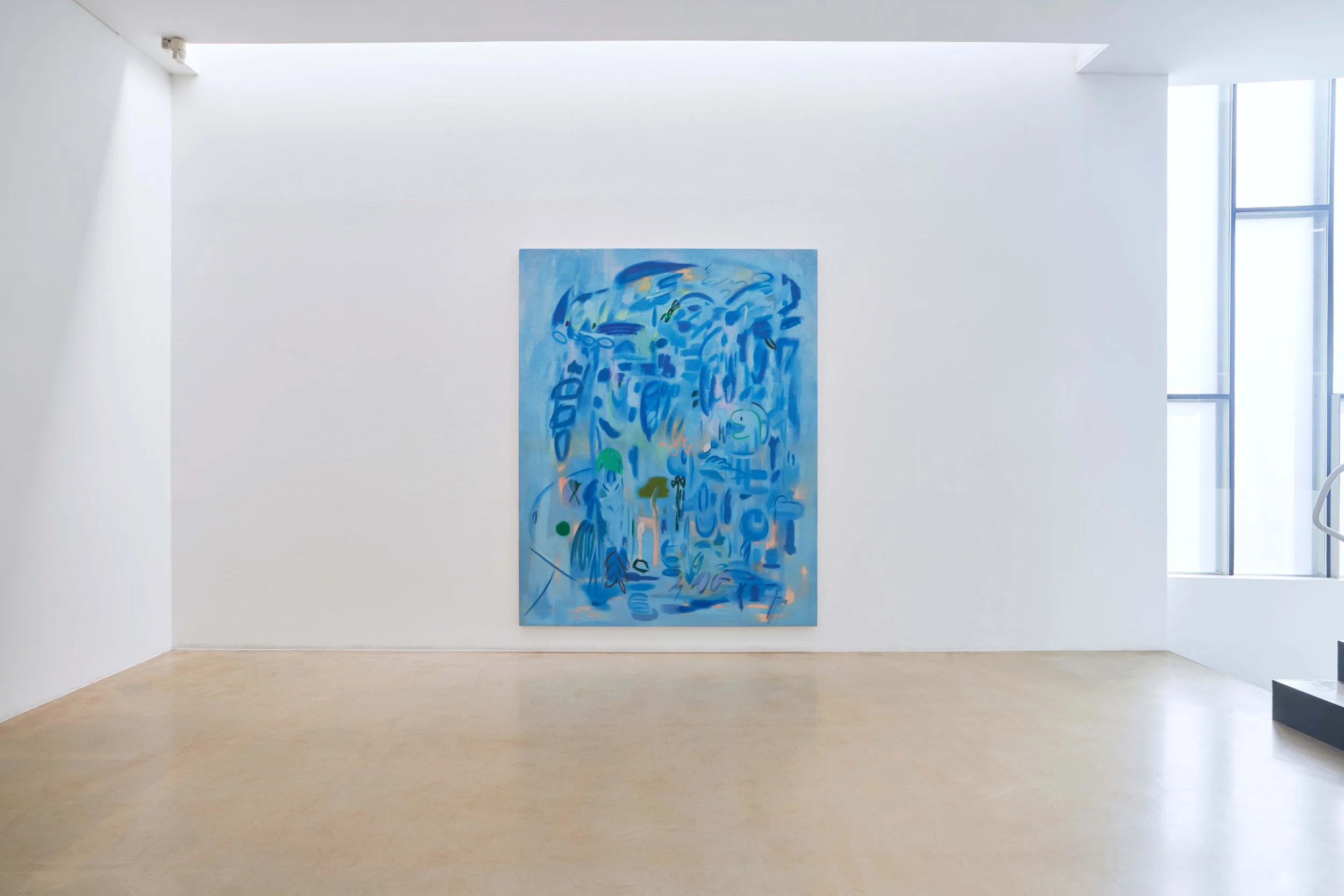 Installation view from 《환상 한 조각 Fantavision》 at One and J. Gallery, 2021