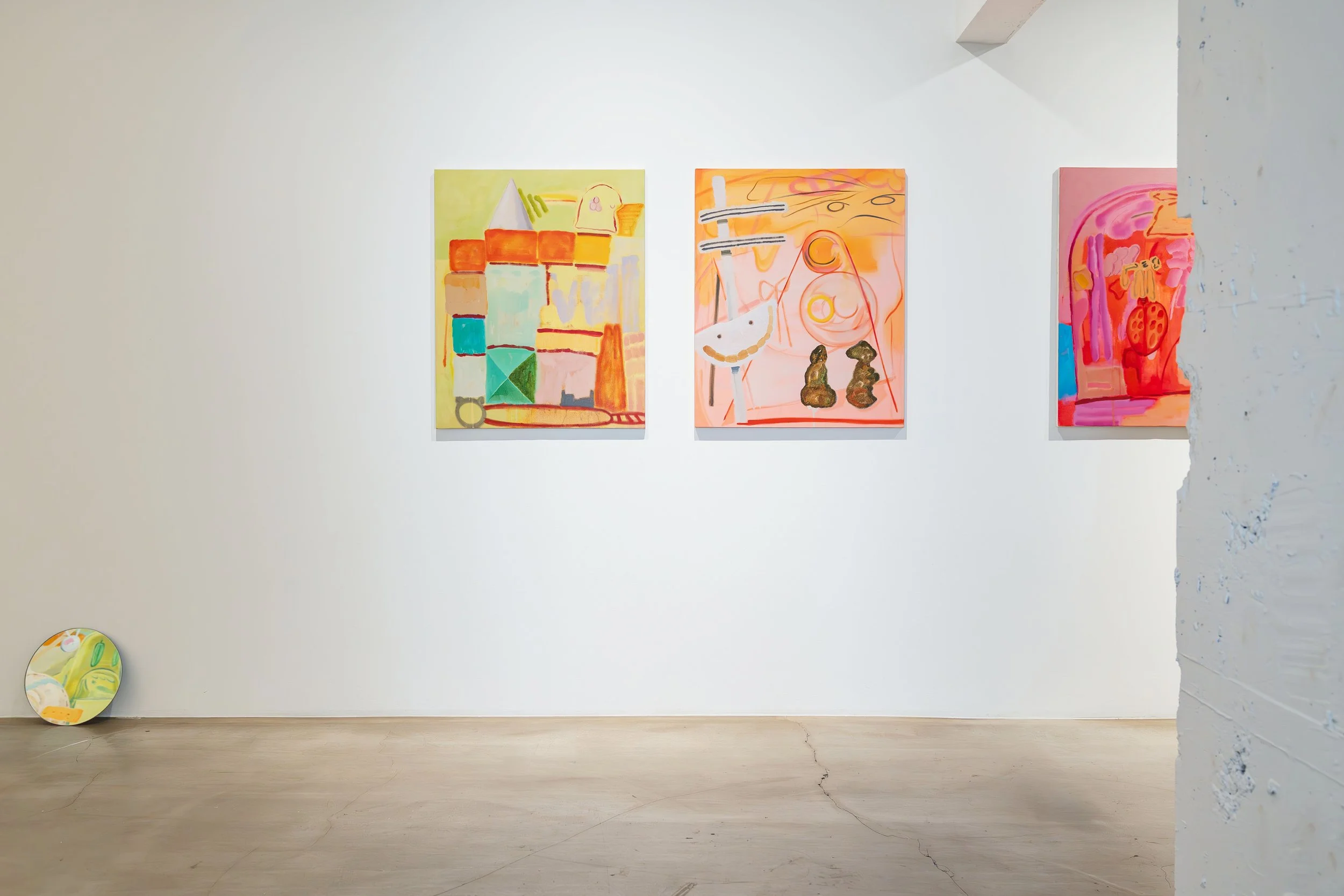 Installation view from 《Nessie》 at Baik Art Seoul, 2024