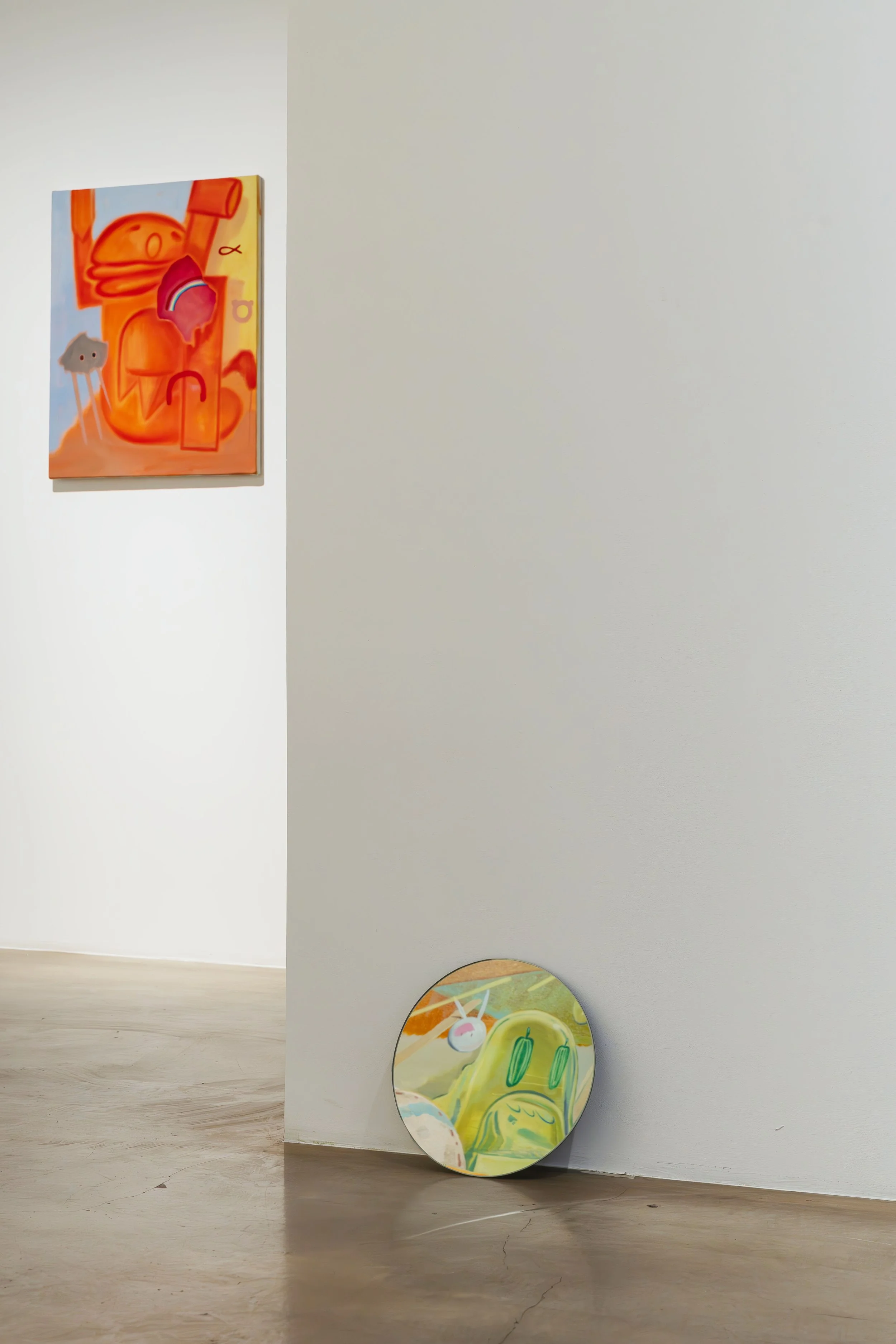 Installation view from 《Nessie》 at Baik Art Seoul, 2024