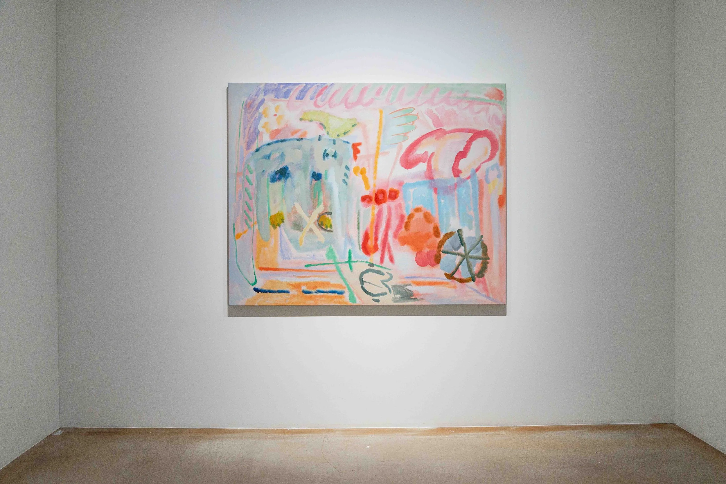 Installation view from 《Nessie》 at Baik Art Seoul, 2024