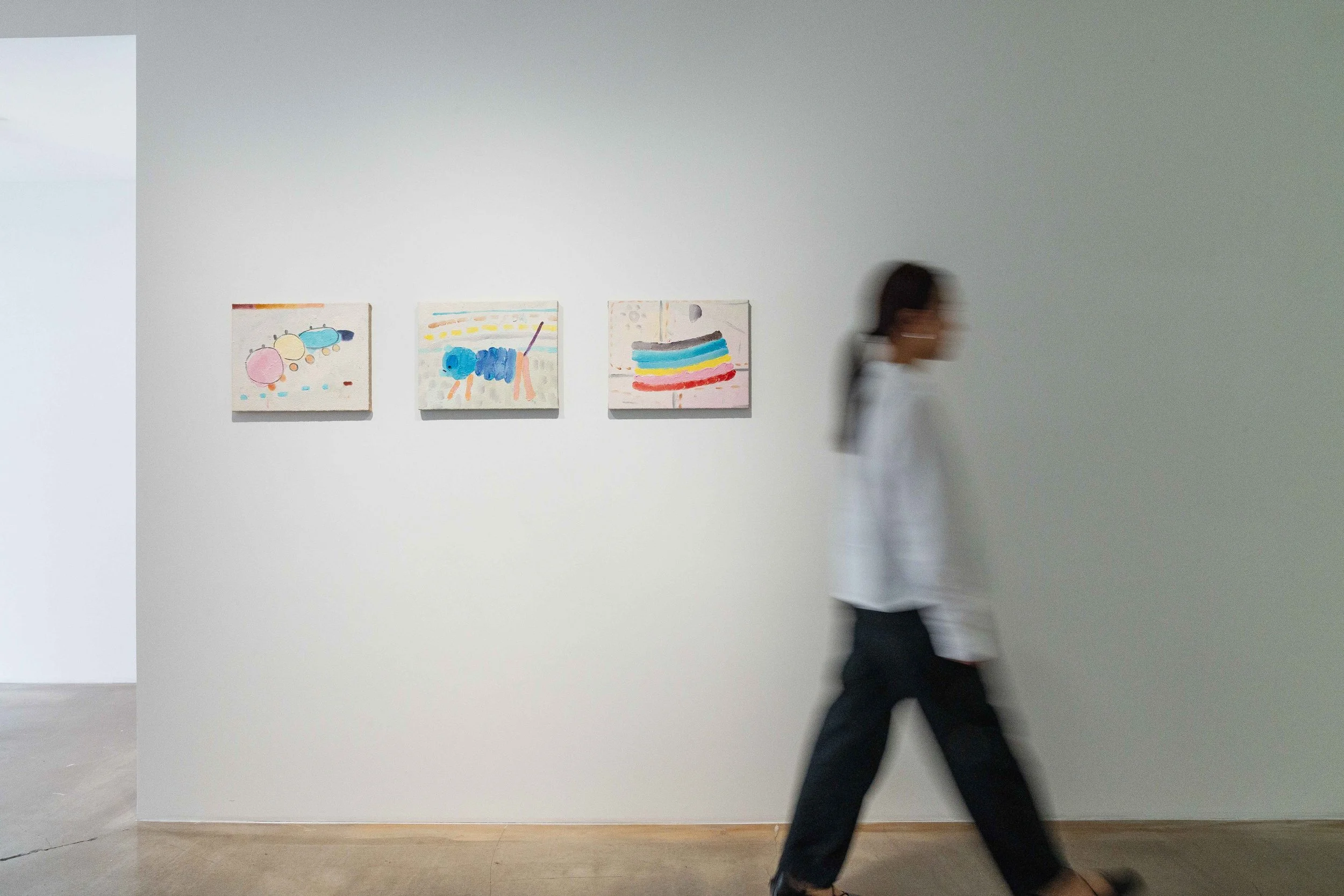 Installation view from 《Nessie》 at Baik Art Seoul, 2024