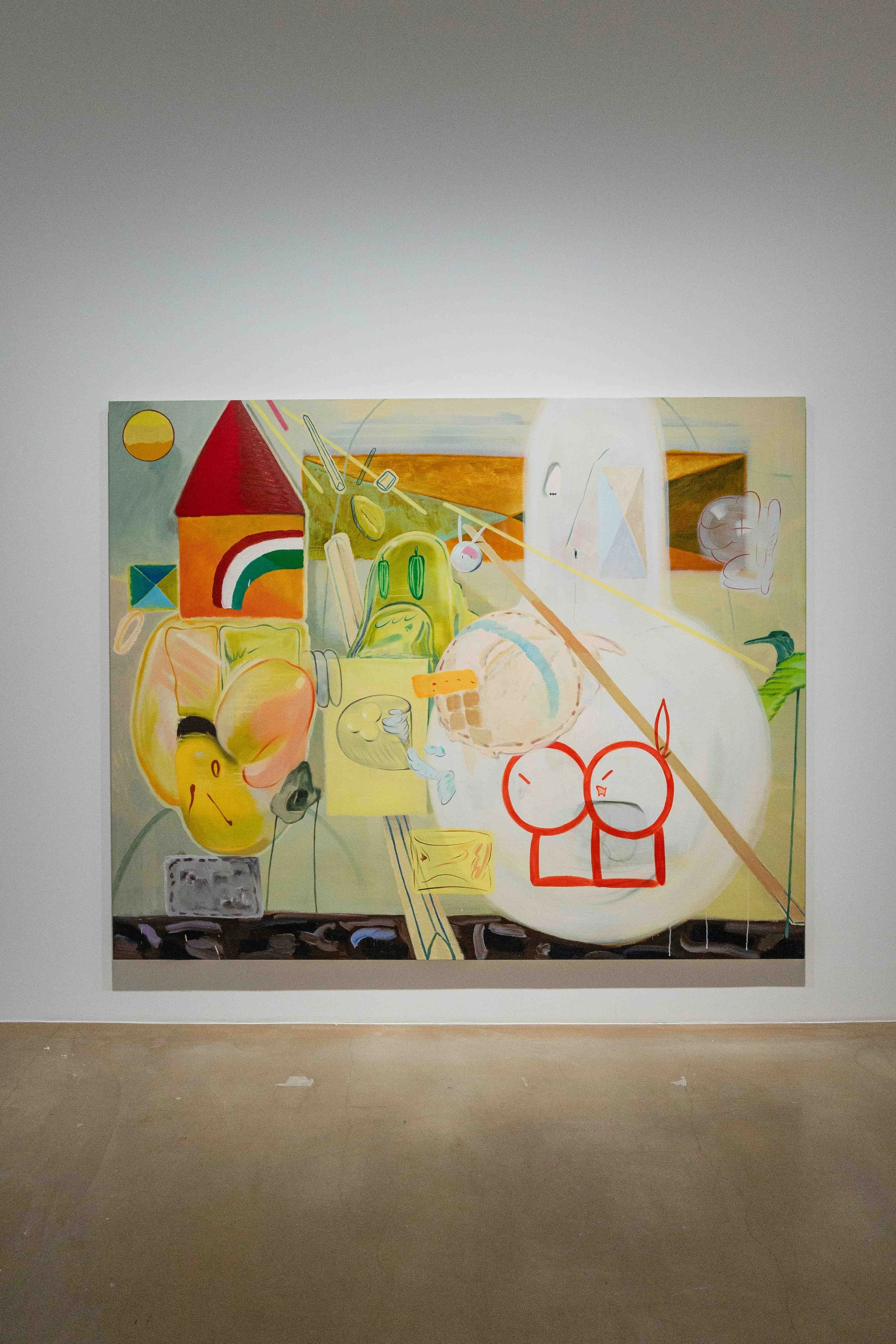 Installation view from 《Nessie》 at Baik Art Seoul, 2024