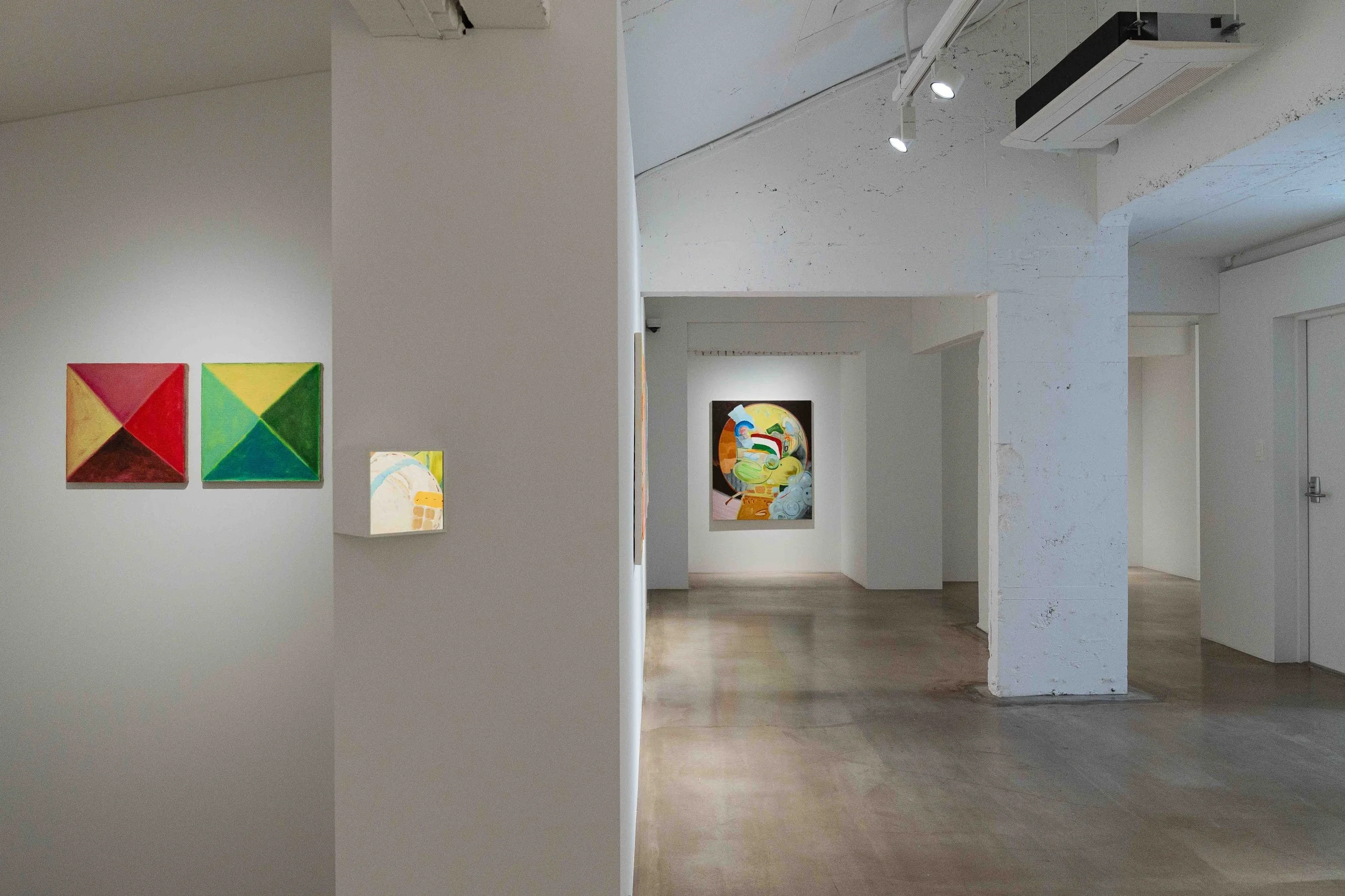 Installation view from 《Nessie》 at Baik Art Seoul, 2024