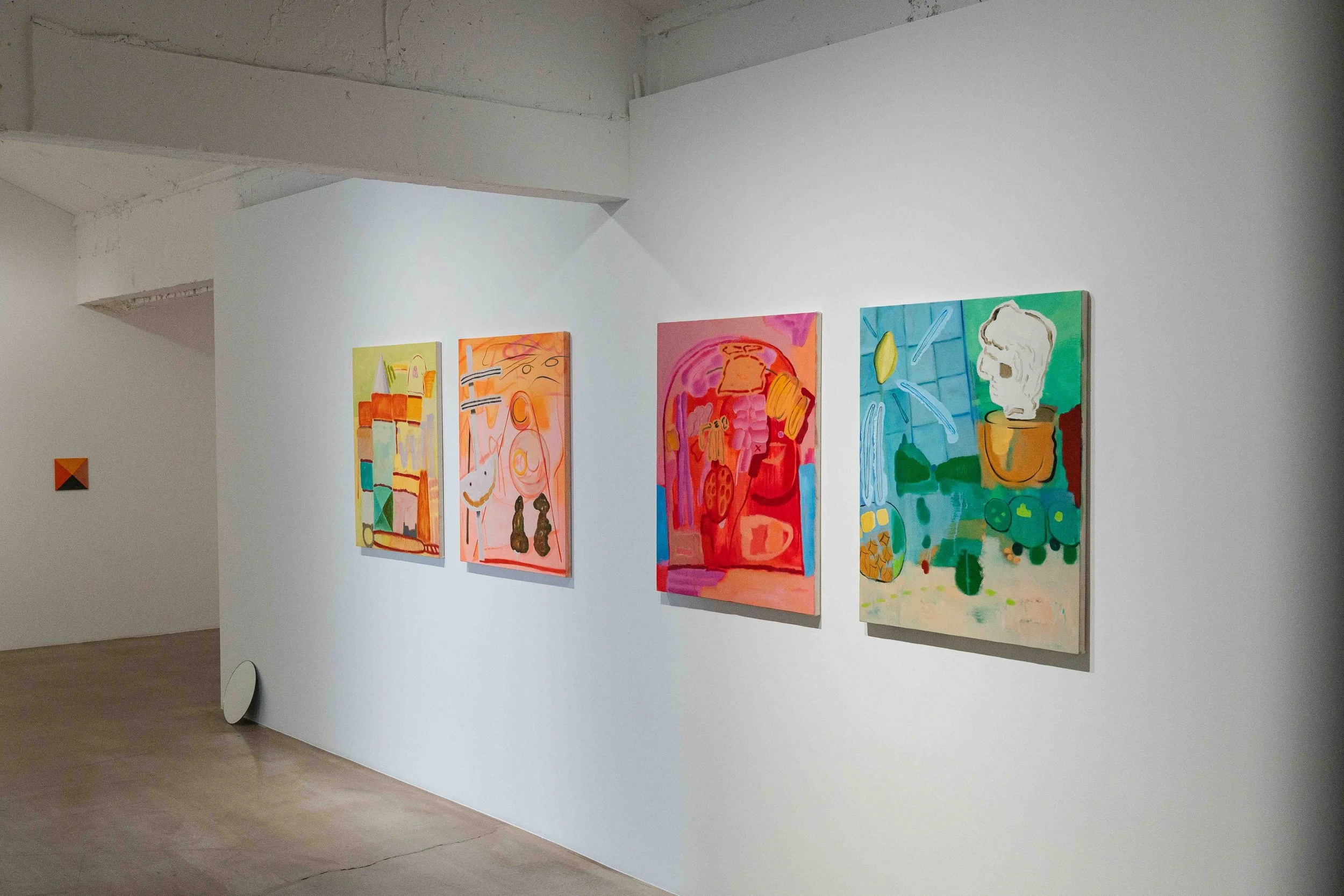 Installation view from 《Nessie》 at Baik Art Seoul, 2024