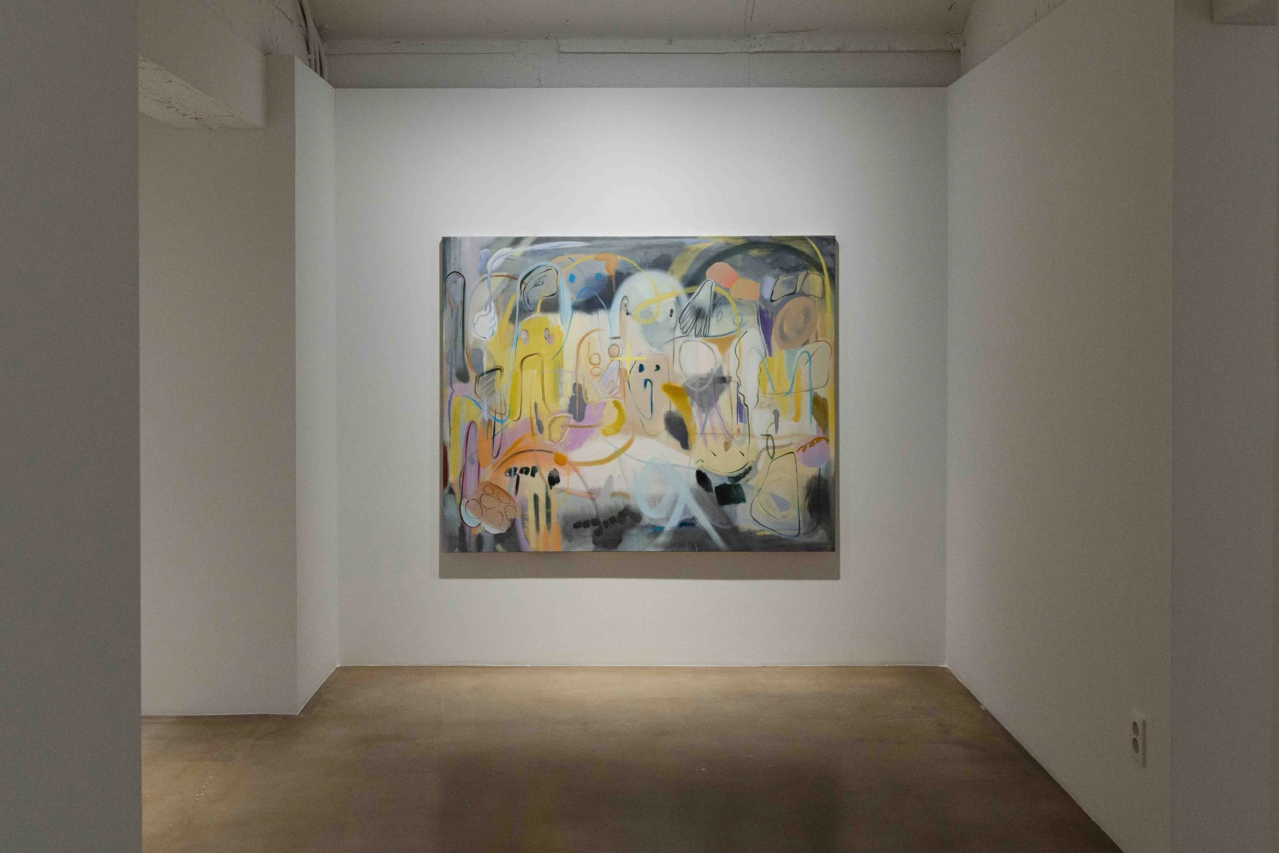 Installation view from 《Nessie》 at Baik Art Seoul, 2024