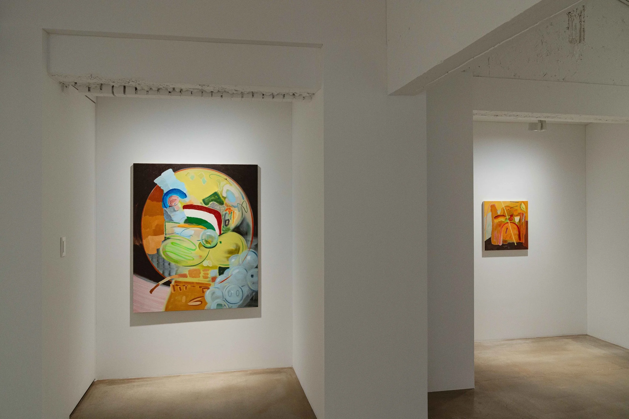 Installation view from 《Nessie》 at Baik Art Seoul, 2024
