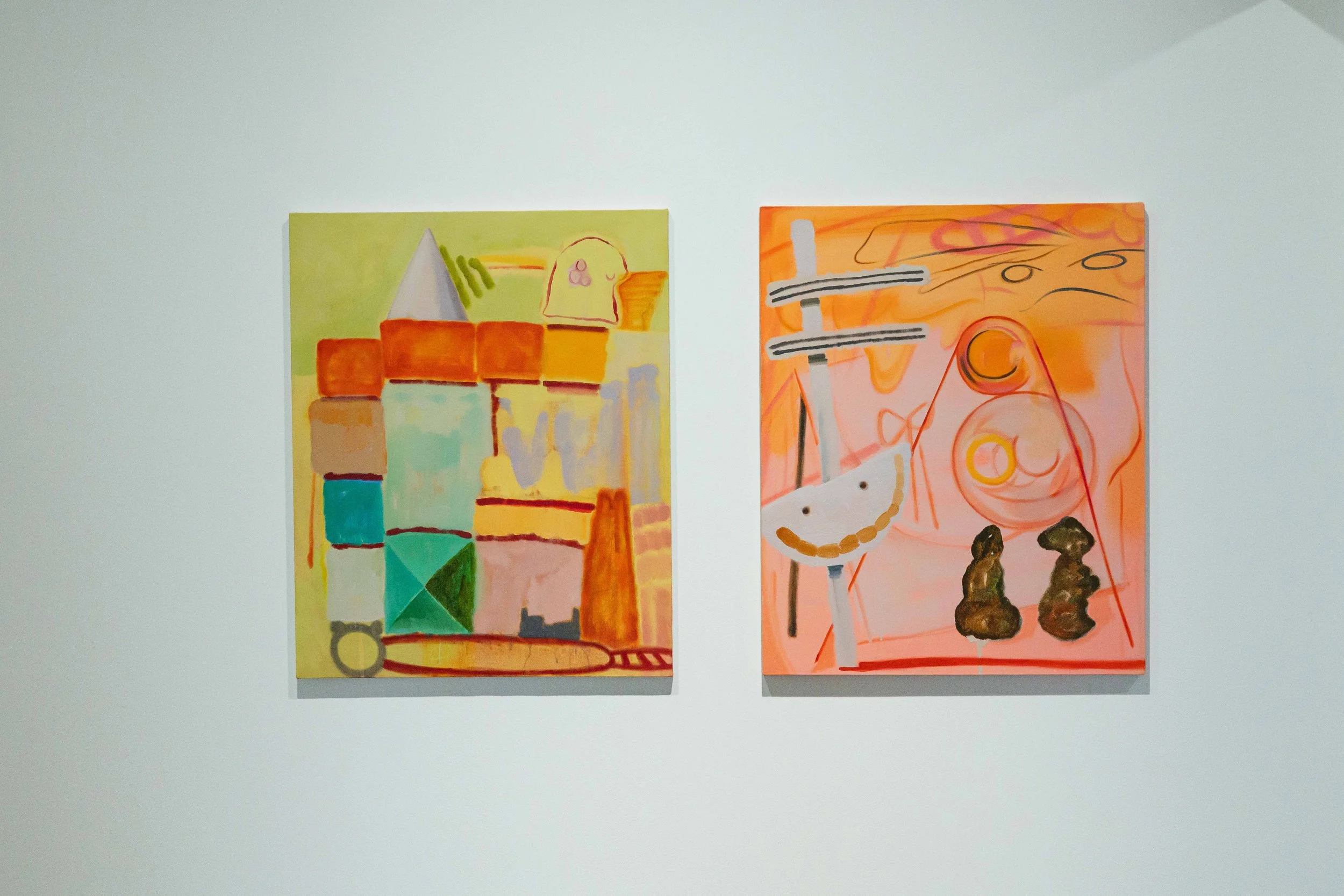 Installation view from 《Nessie》 at Baik Art Seoul, 2024