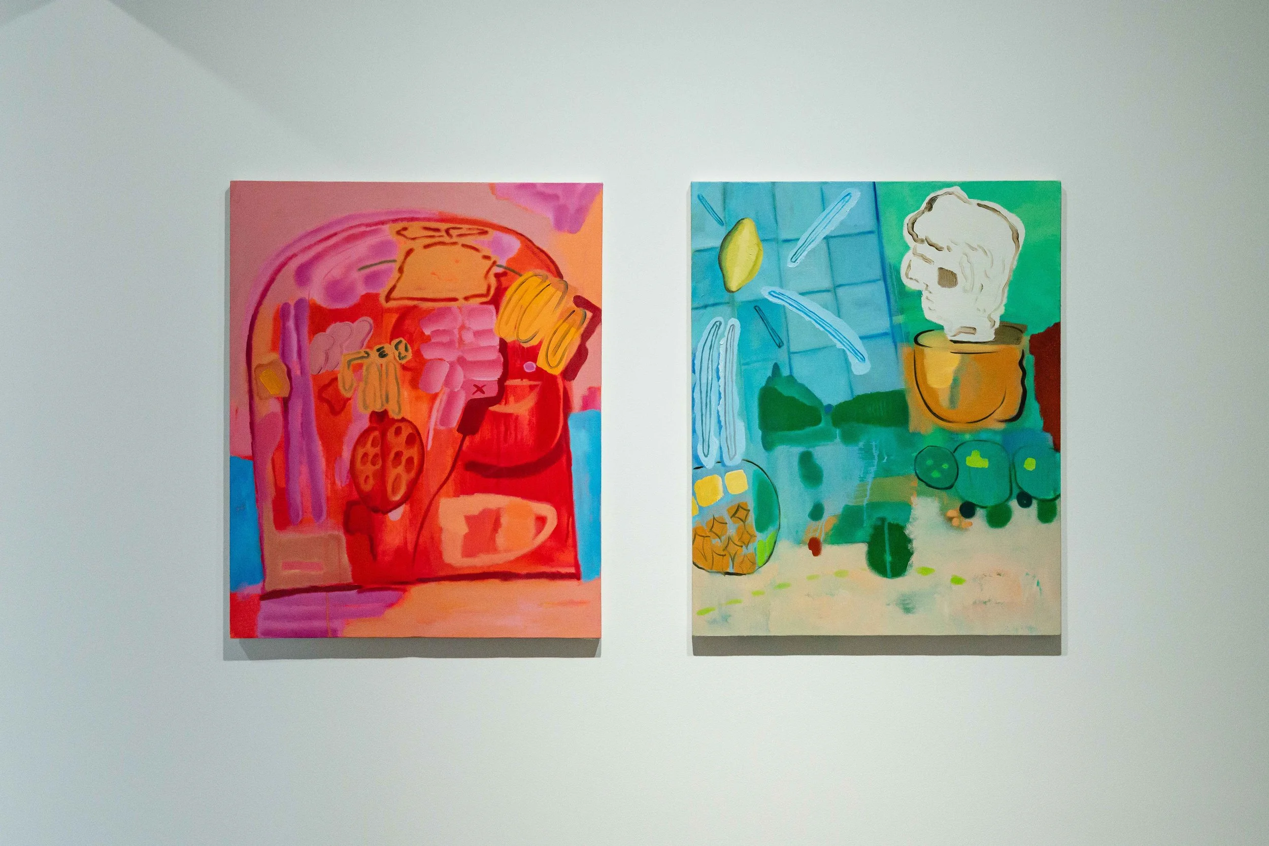Installation view from 《Nessie》 at Baik Art Seoul, 2024