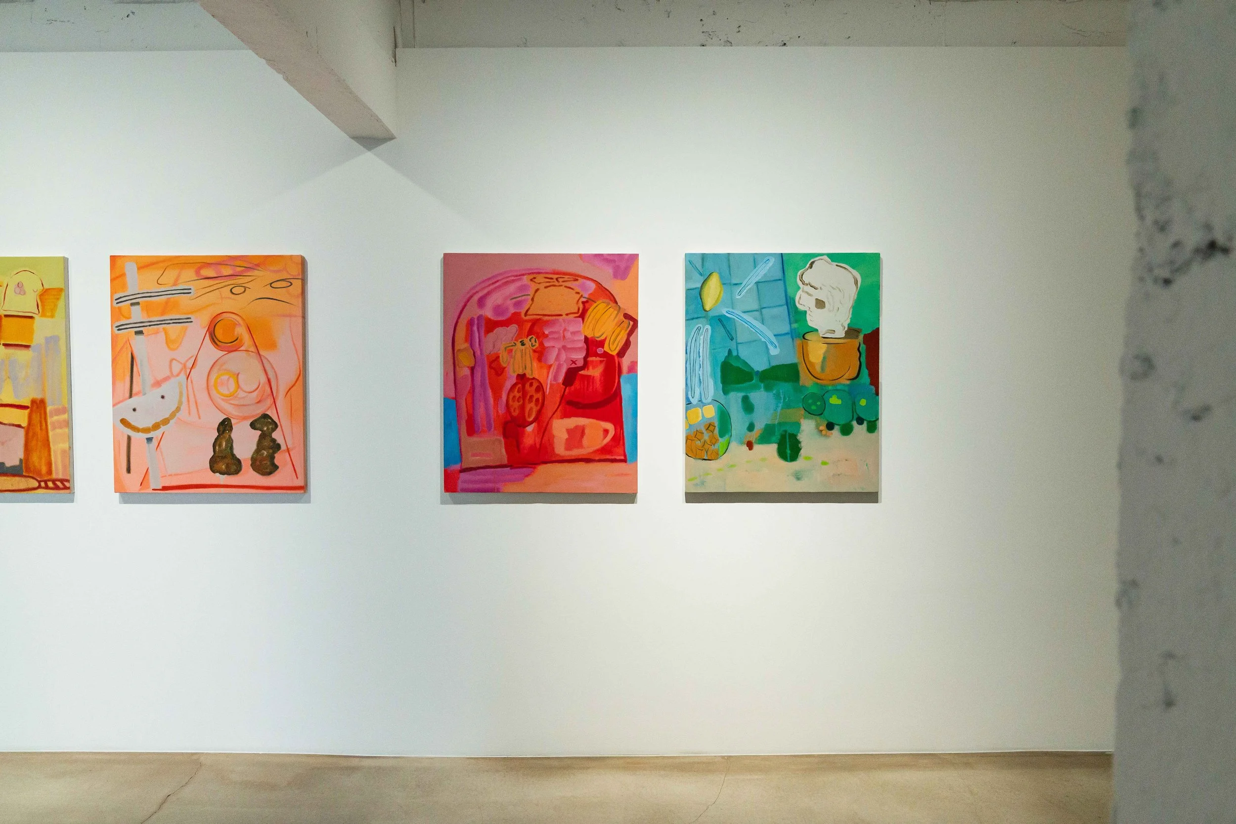 Installation view from 《Nessie》 at Baik Art Seoul, 2024