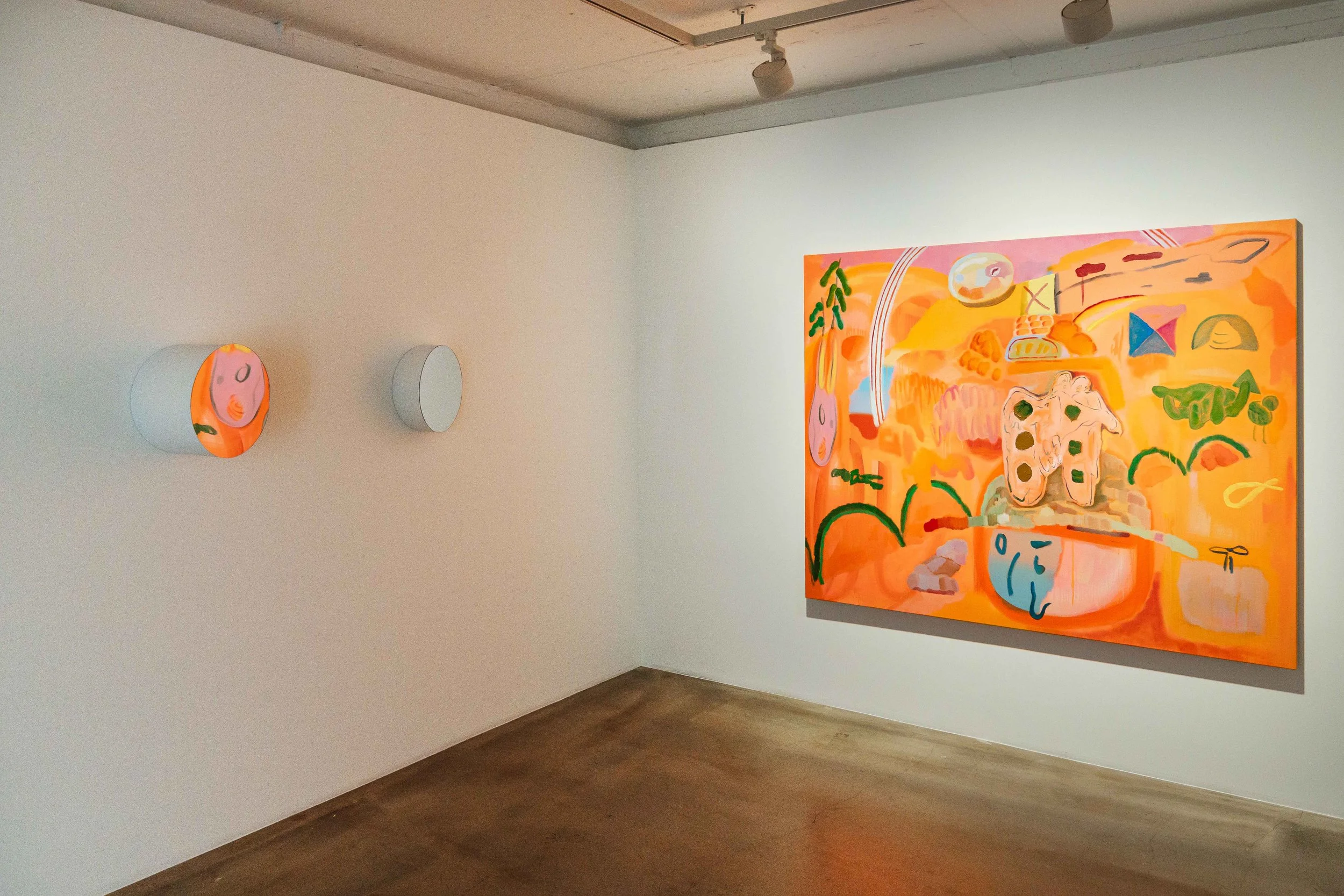 Installation view from 《Nessie》 at Baik Art Seoul, 2024