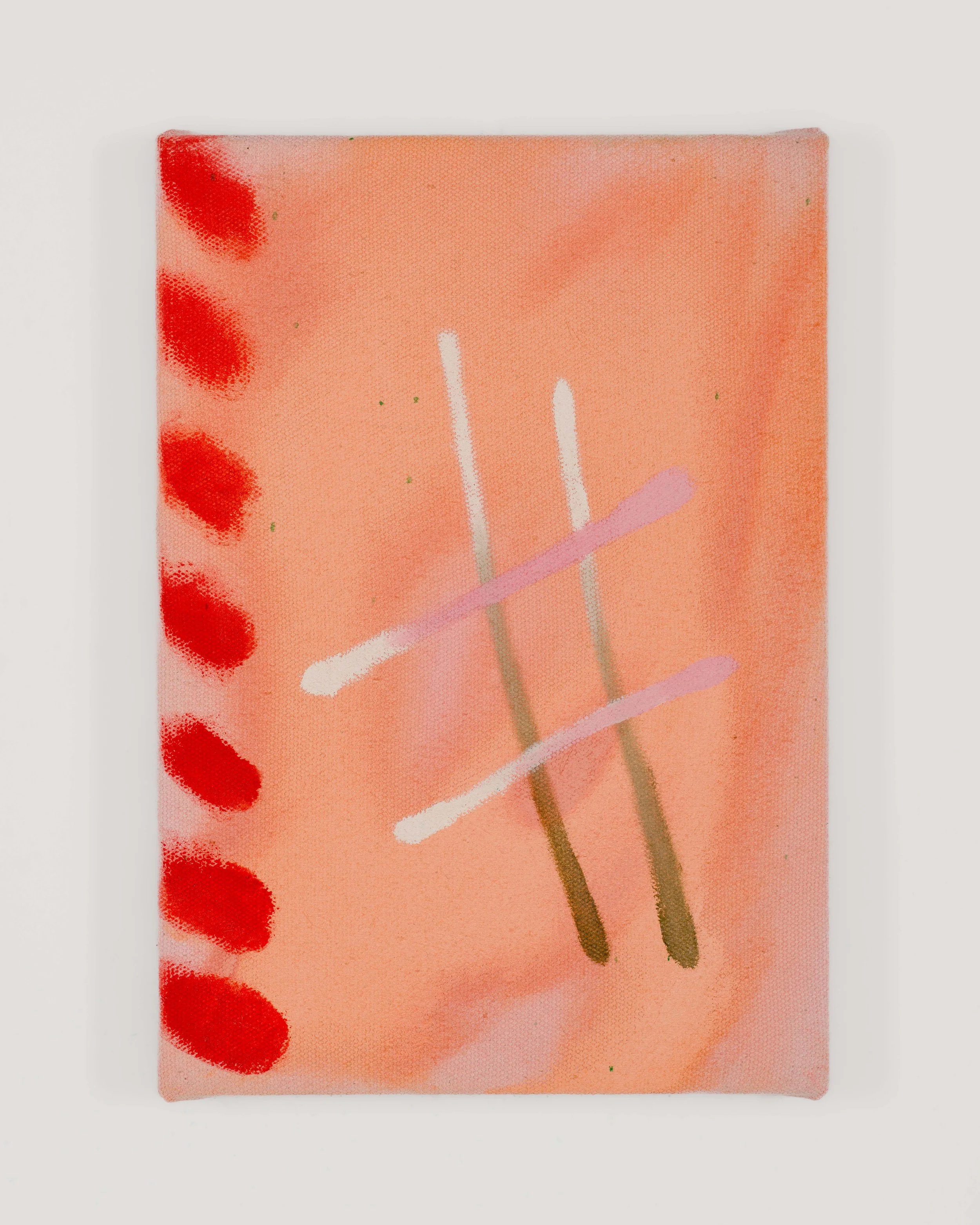 Picture 2-22 2022, Oil on canvas, 26x18cm