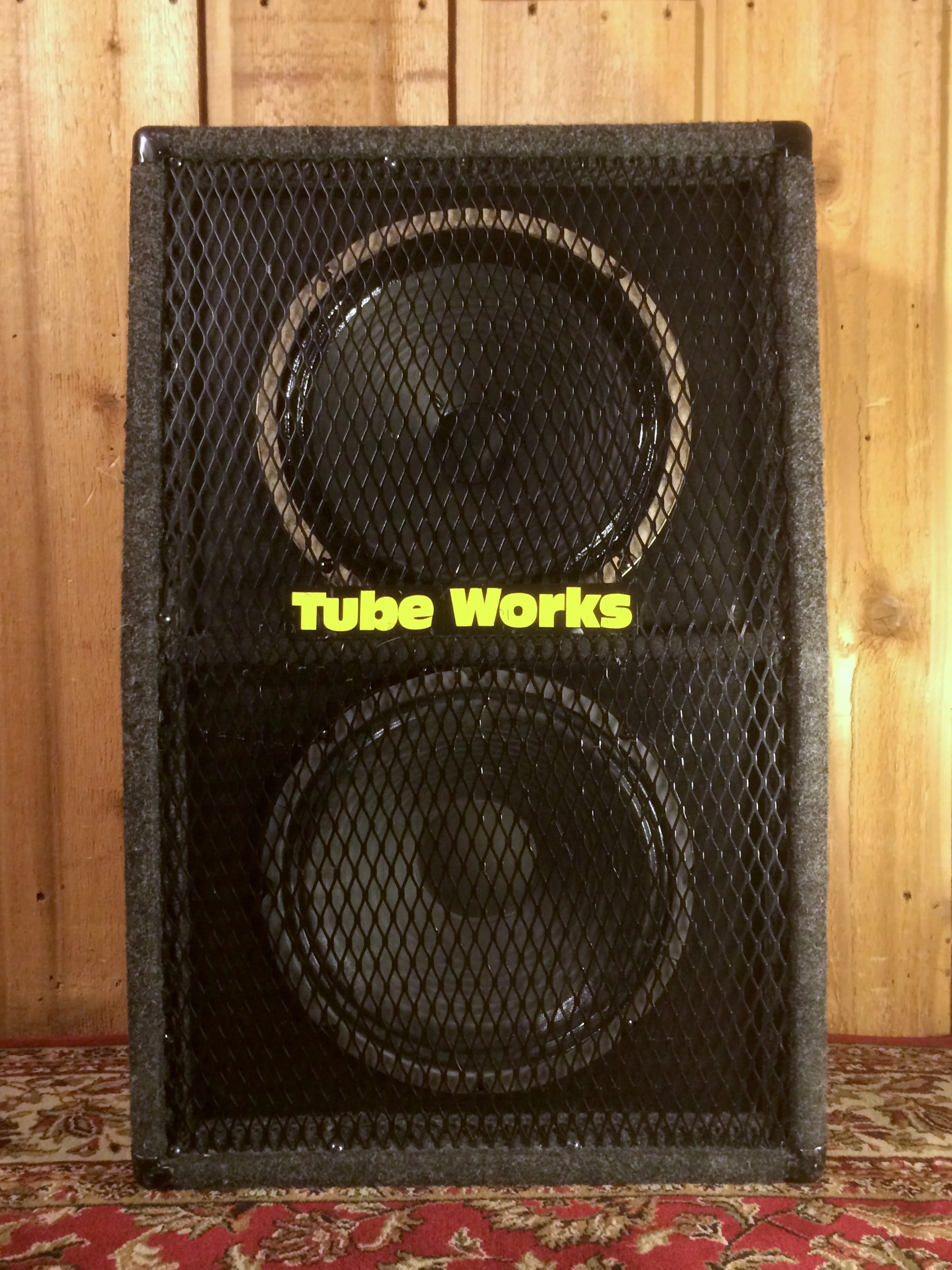 Tube Works 2x12 Cab with Alnico Blue and G12H30 Speakers