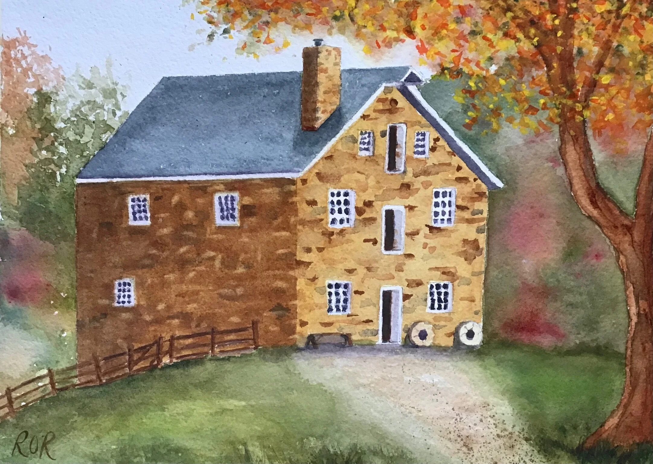 Cooper Gristmill_Watercolor_9x12.jpeg