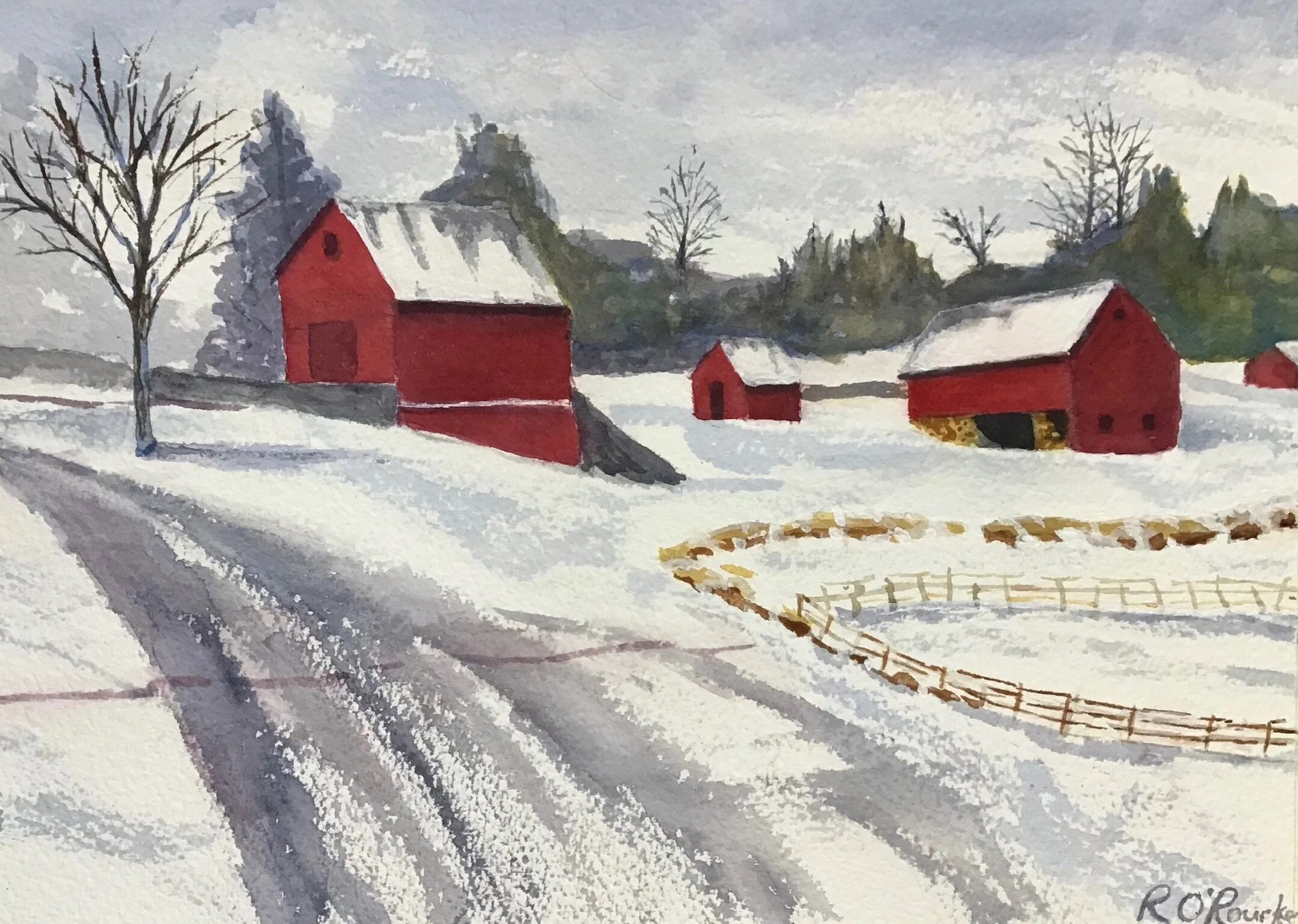 First Snow_Watercolor_9x12.jpeg