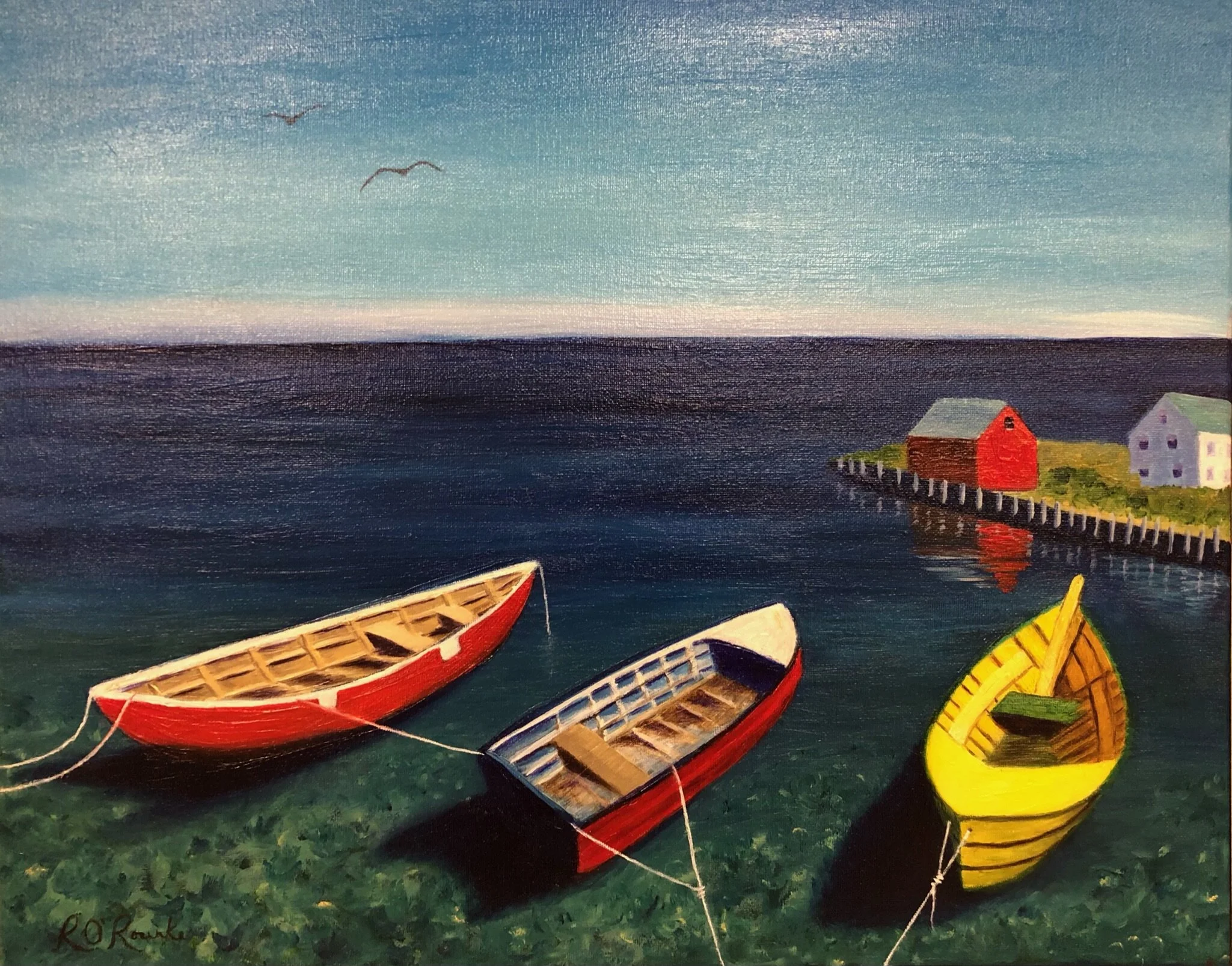 Dingy Parade_Oil_16x20.jpeg