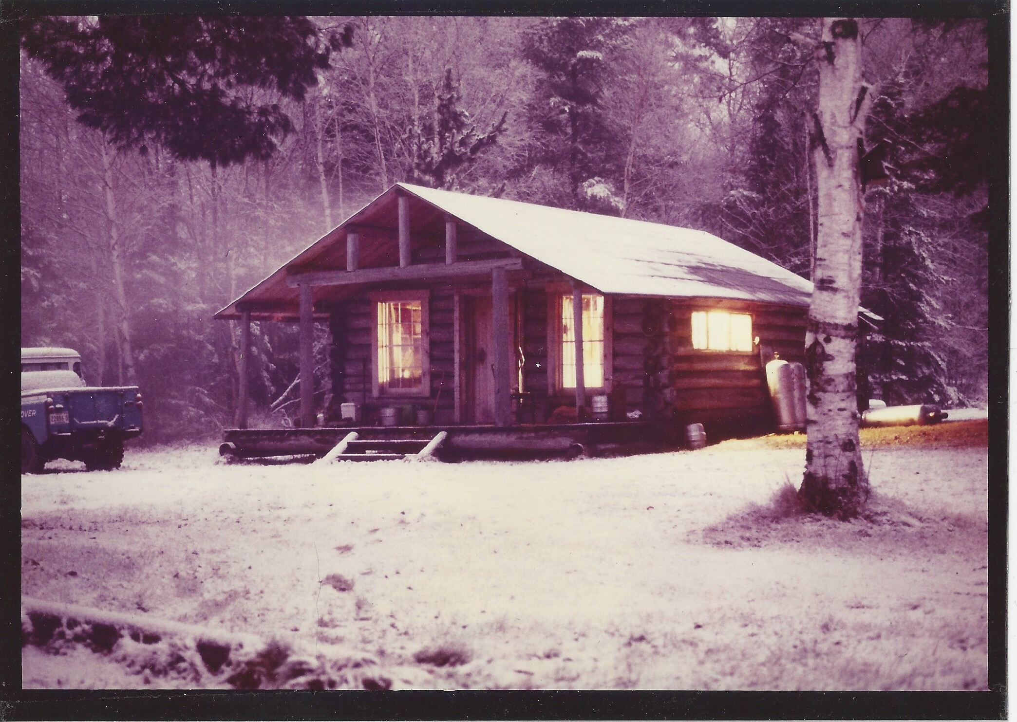 Cabin Number Six, one of several at Hardscrabble.
