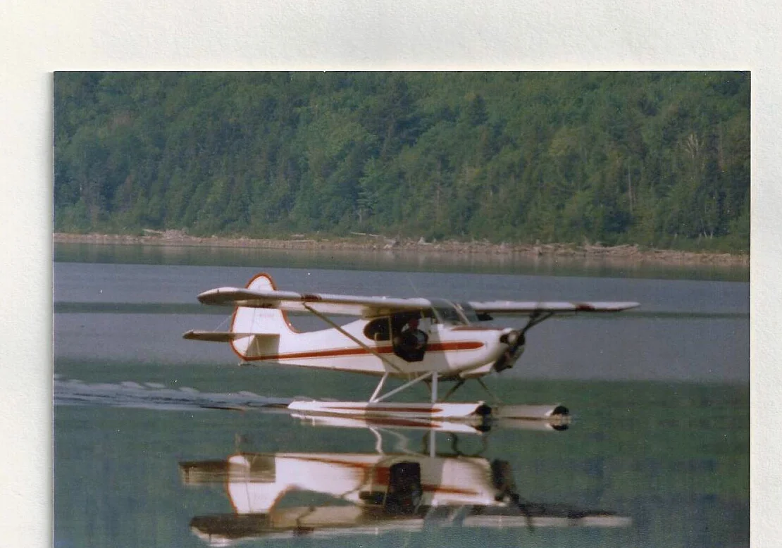 Jake and Carl flew this Aeronca Sedan from Virginia back to Hardscrabble.
