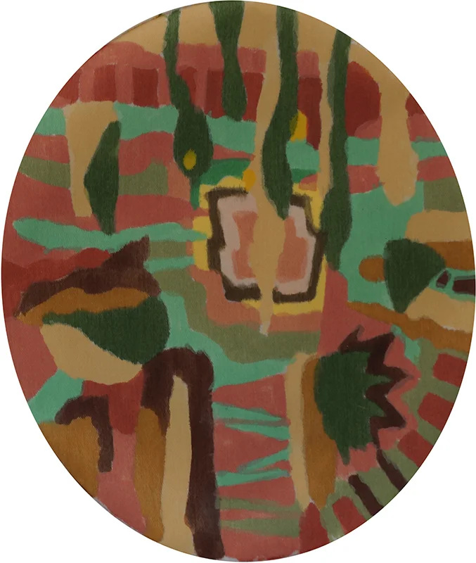 Green, Orange, Brown